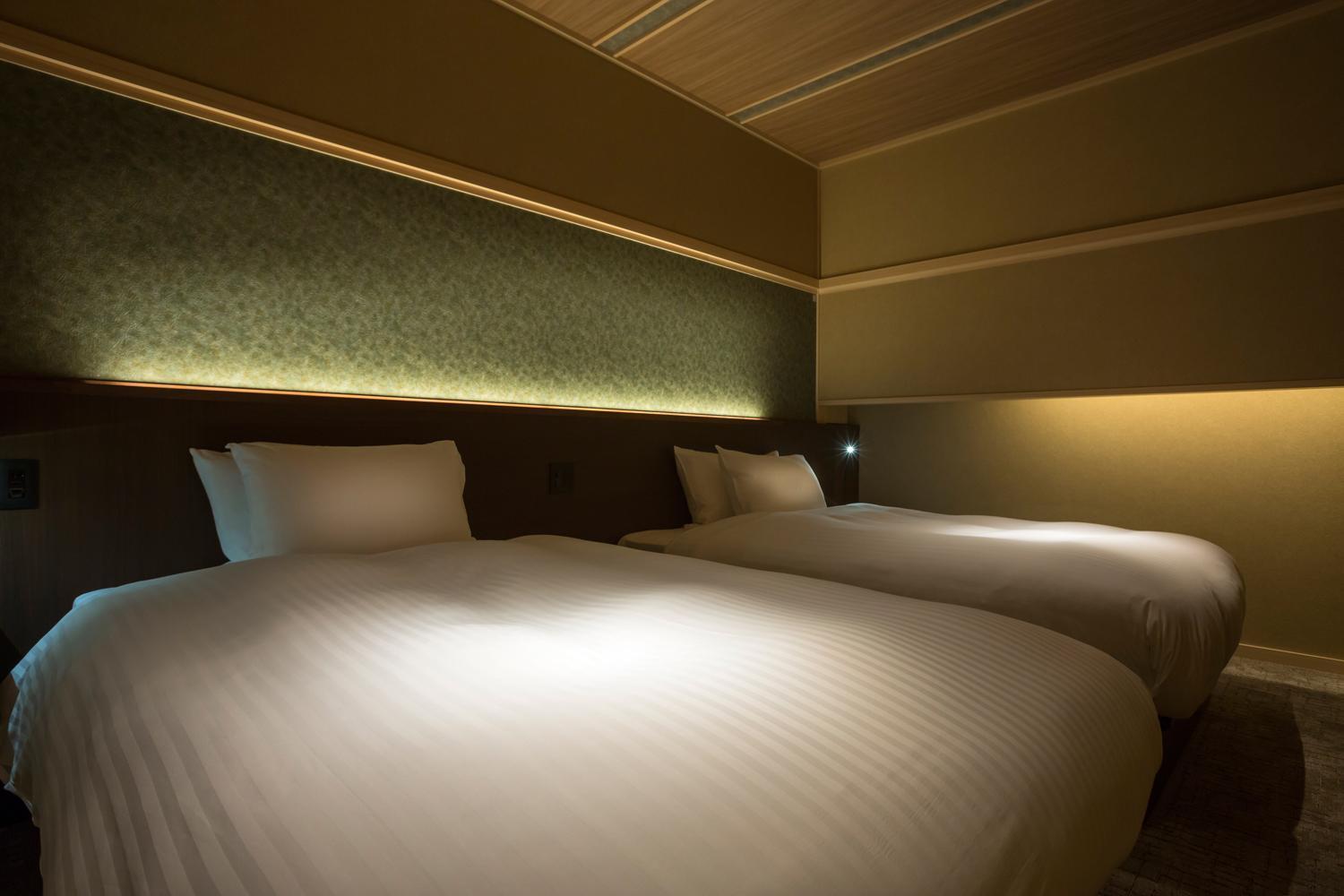 Twin Room with open-air bath & terrace TYPE C - Non-Smoking (Lower ground floor) photo 3