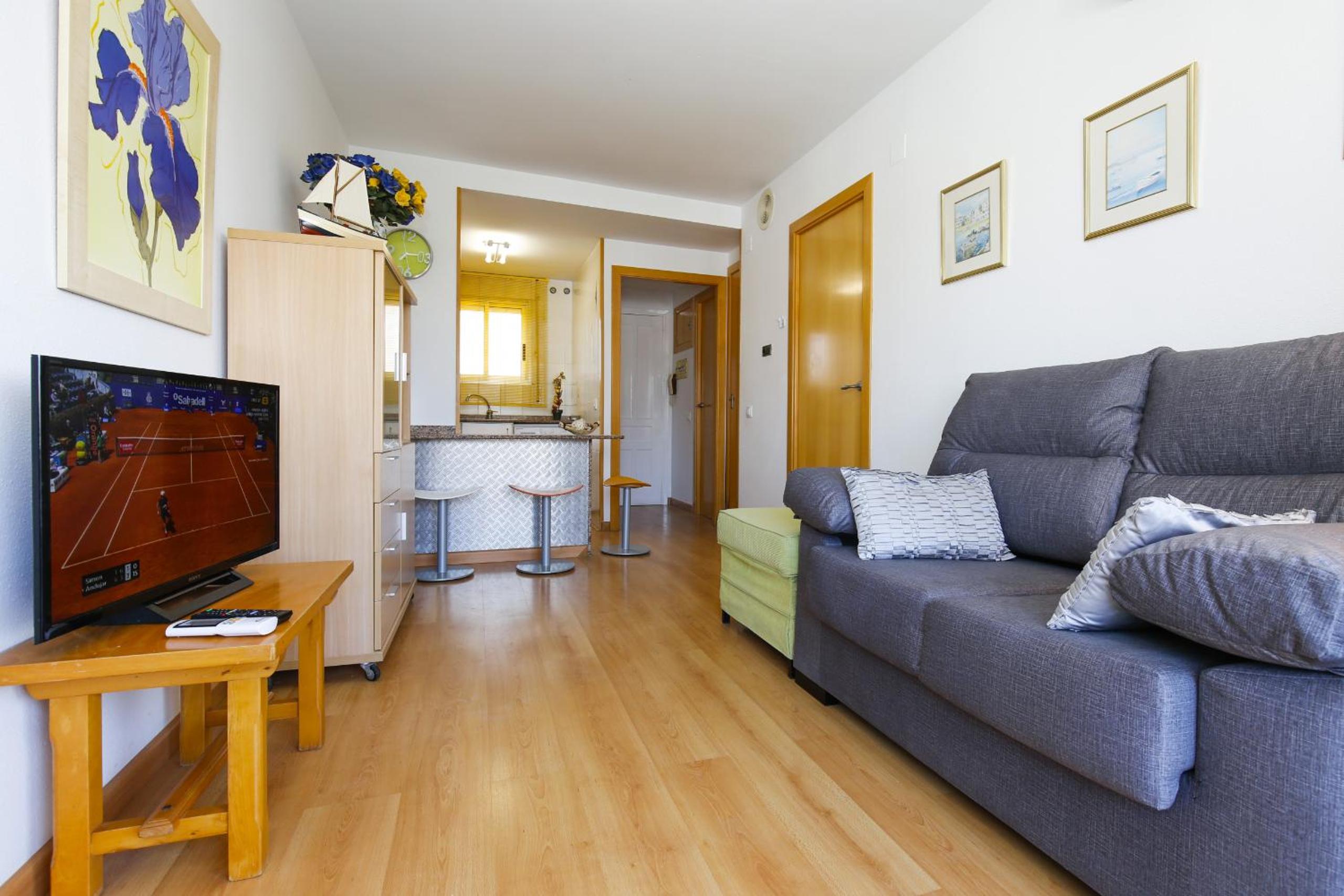 Apartamento con Balcón