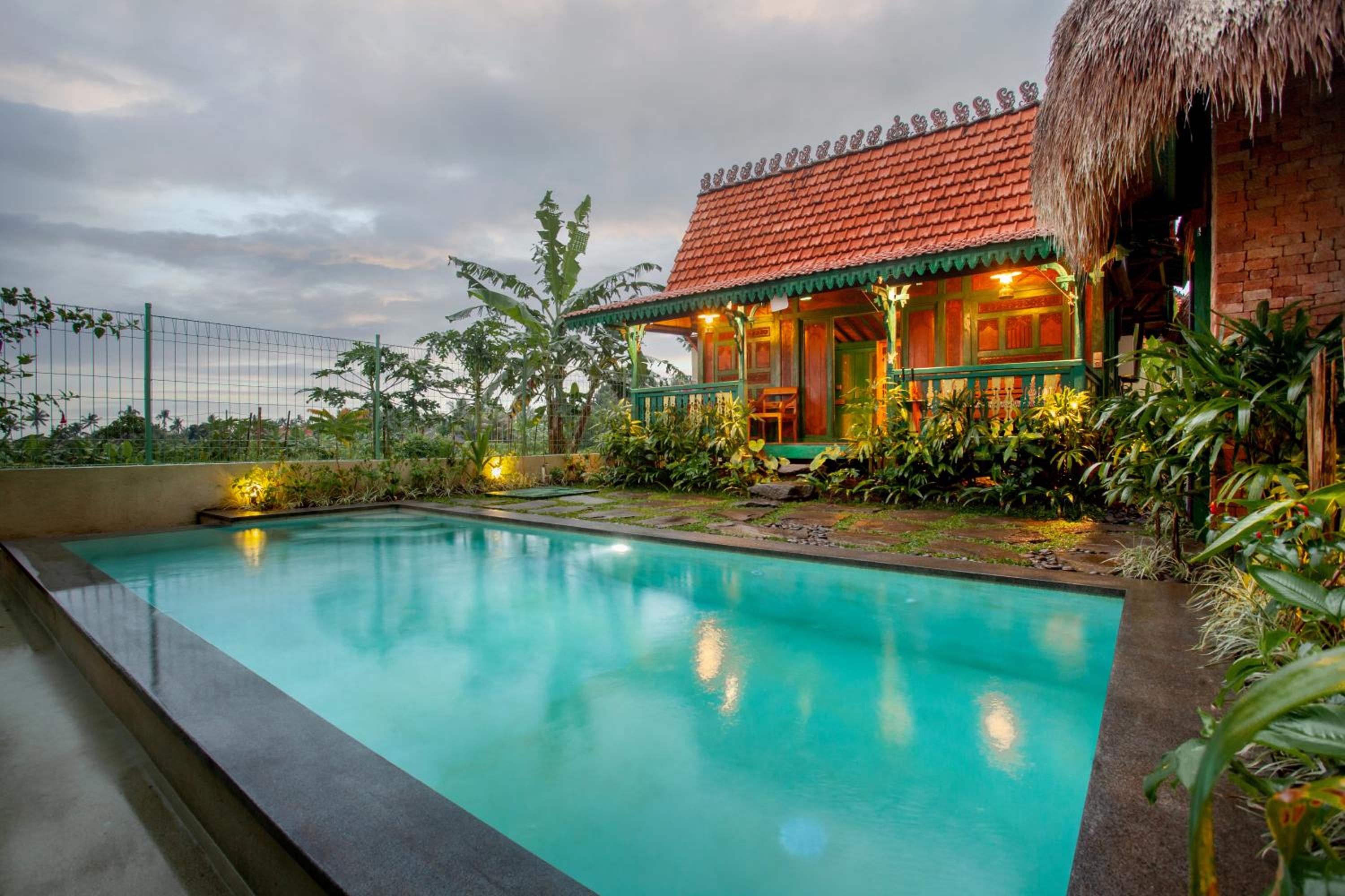 One-Bedroom Villa with Private Pool and Rice Field View  - Photo 3