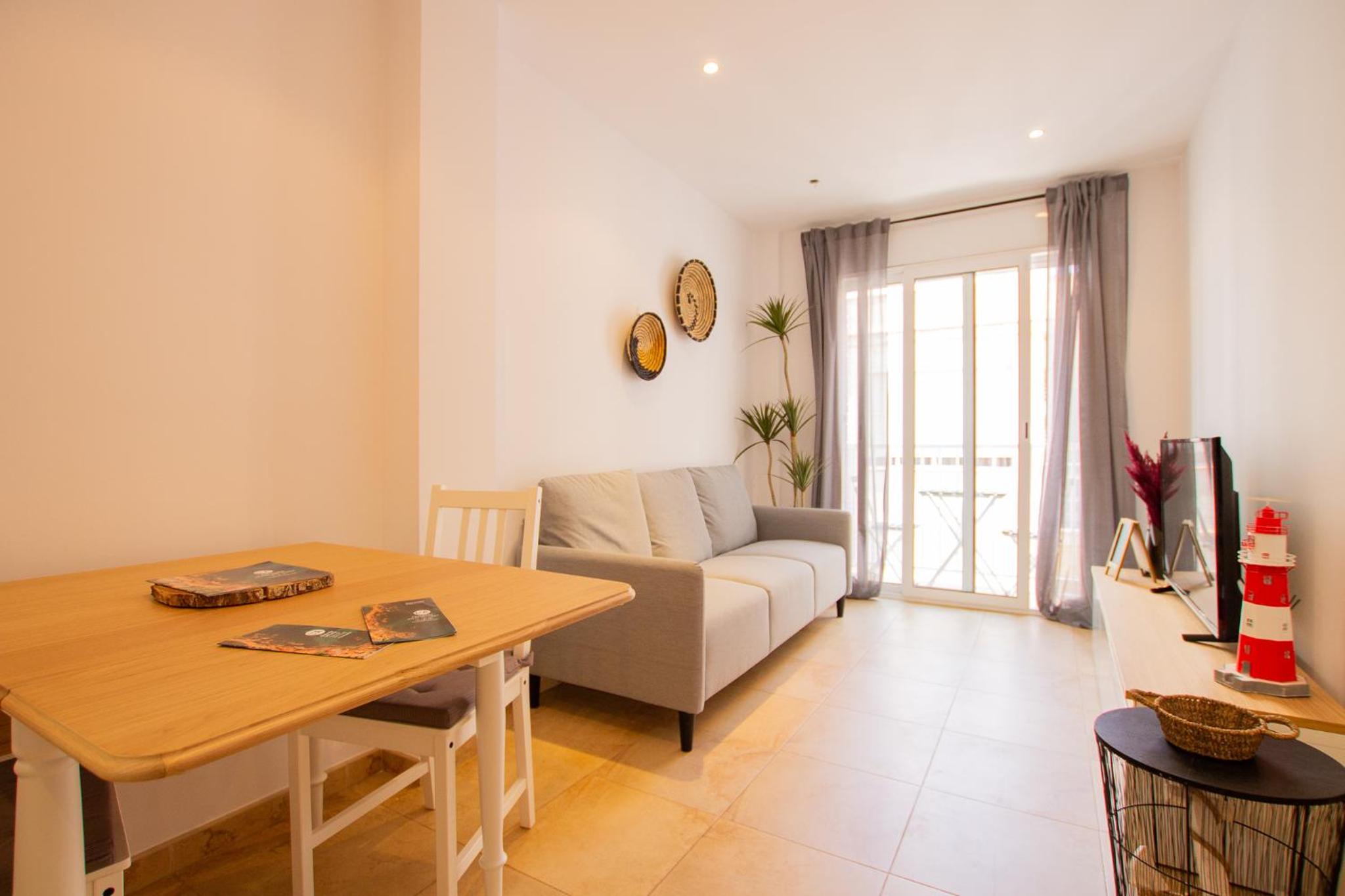 Apartamento de dos habitaciones