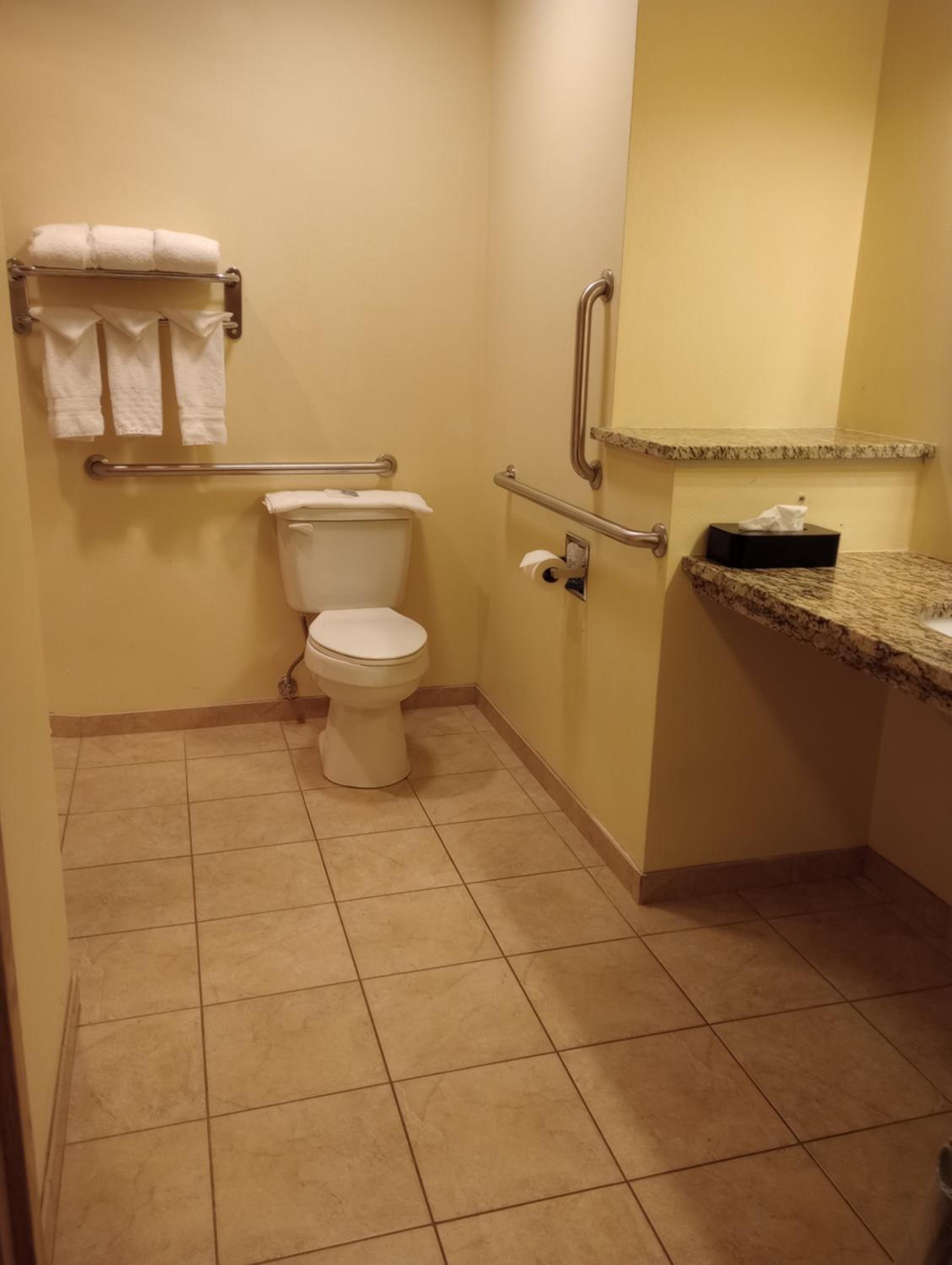 Queen Room with Two Queen Beds, Mobility Access and Roll-In shower, Non-Smoking photo 3