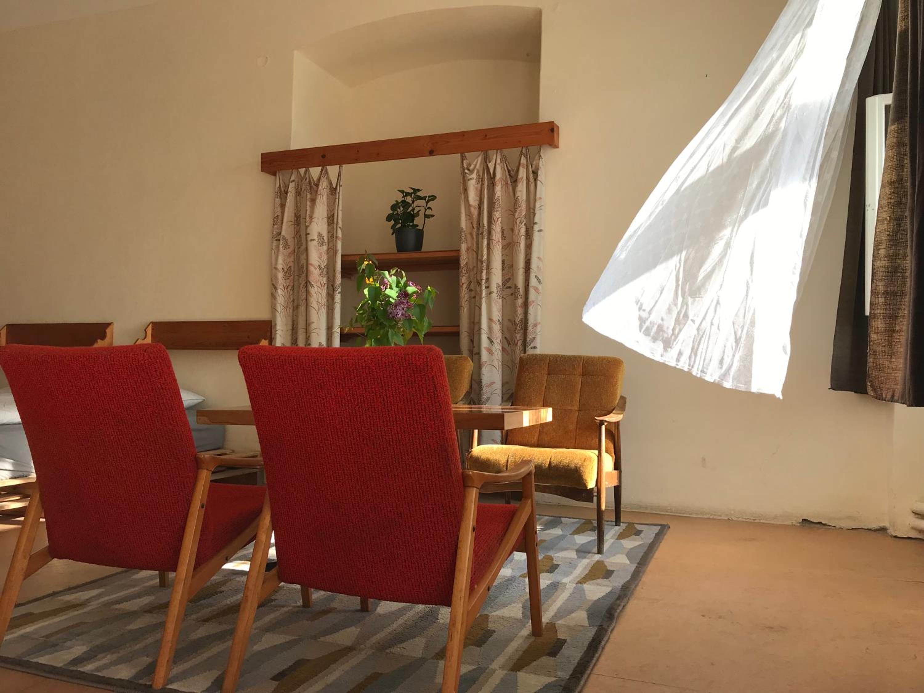 Family Room with Shared Bathroom