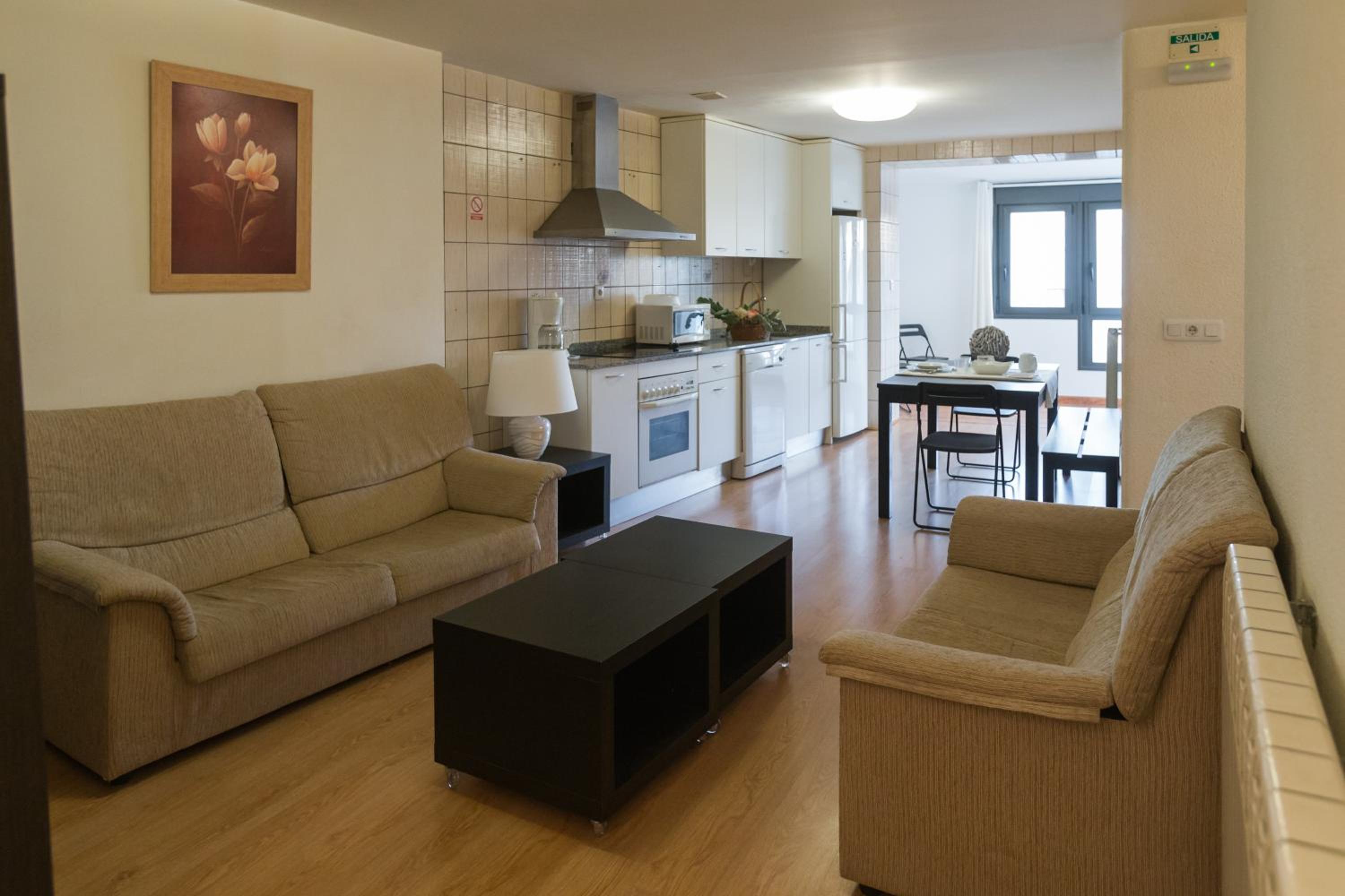 Apartamento de dos habitaciones