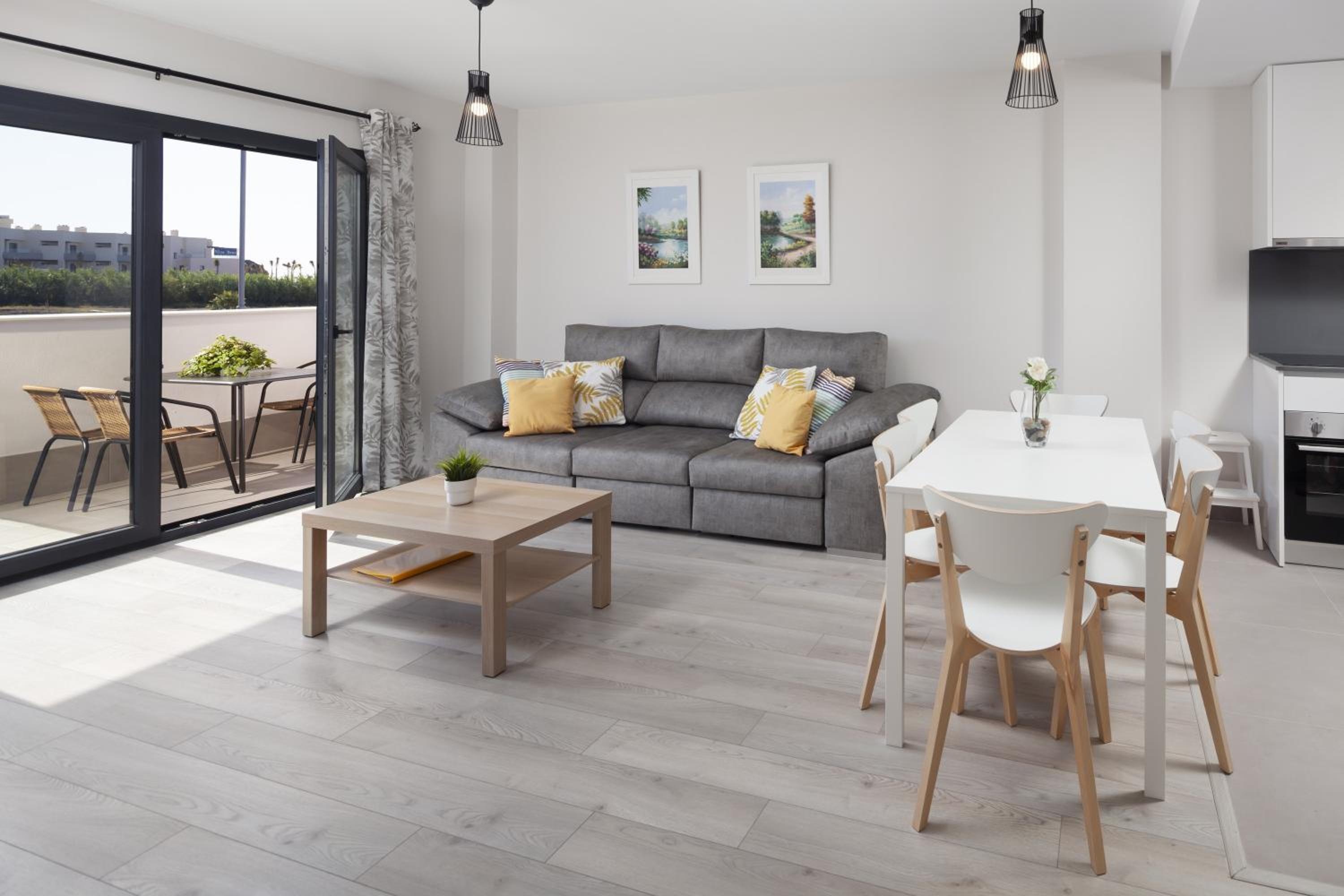 Three-Bedroom Premium Apartment with Balcony