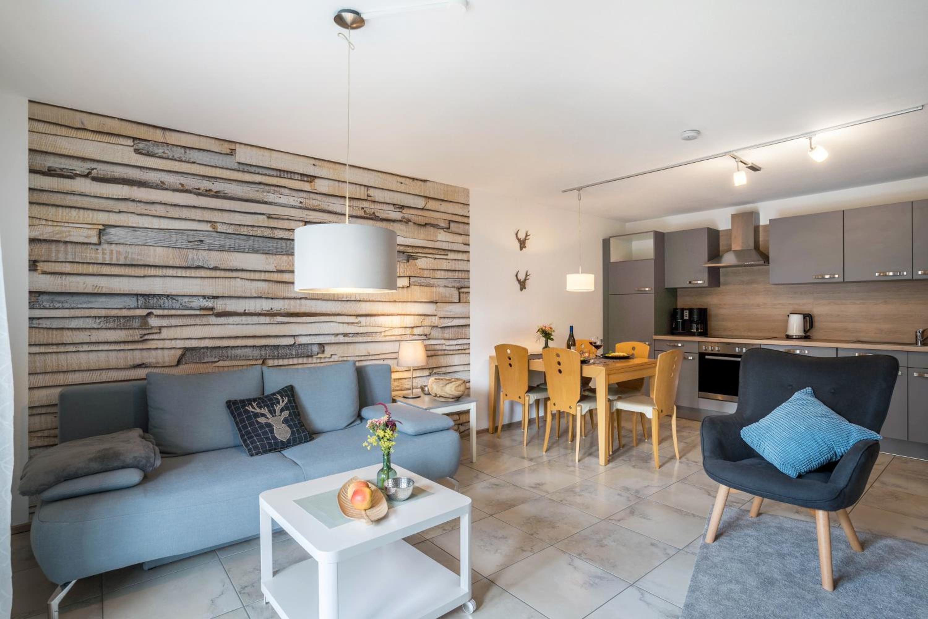 One-Bedroom Apartment with Garden View