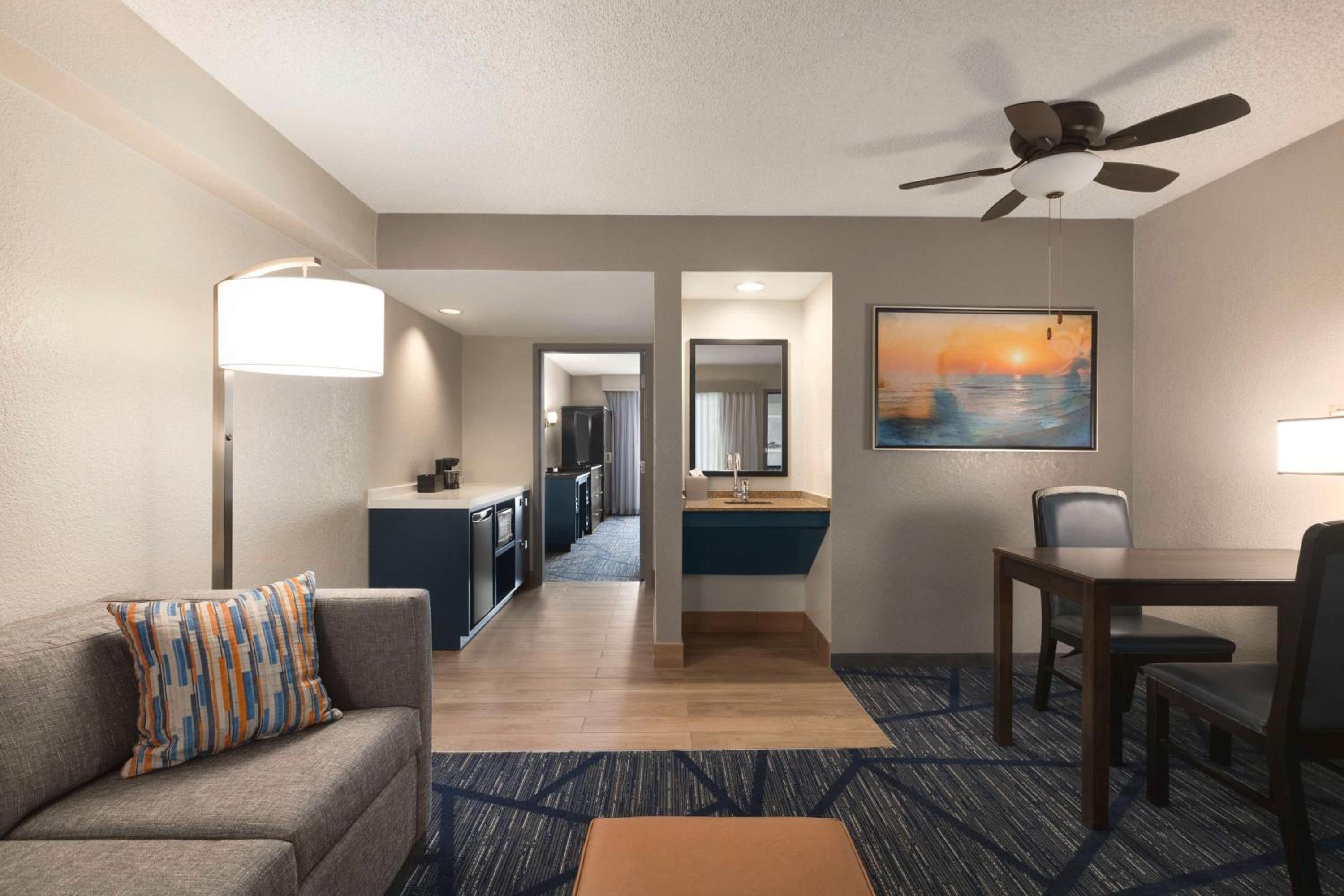King Suite with Roll-In Shower - Mobility and Hearing Access