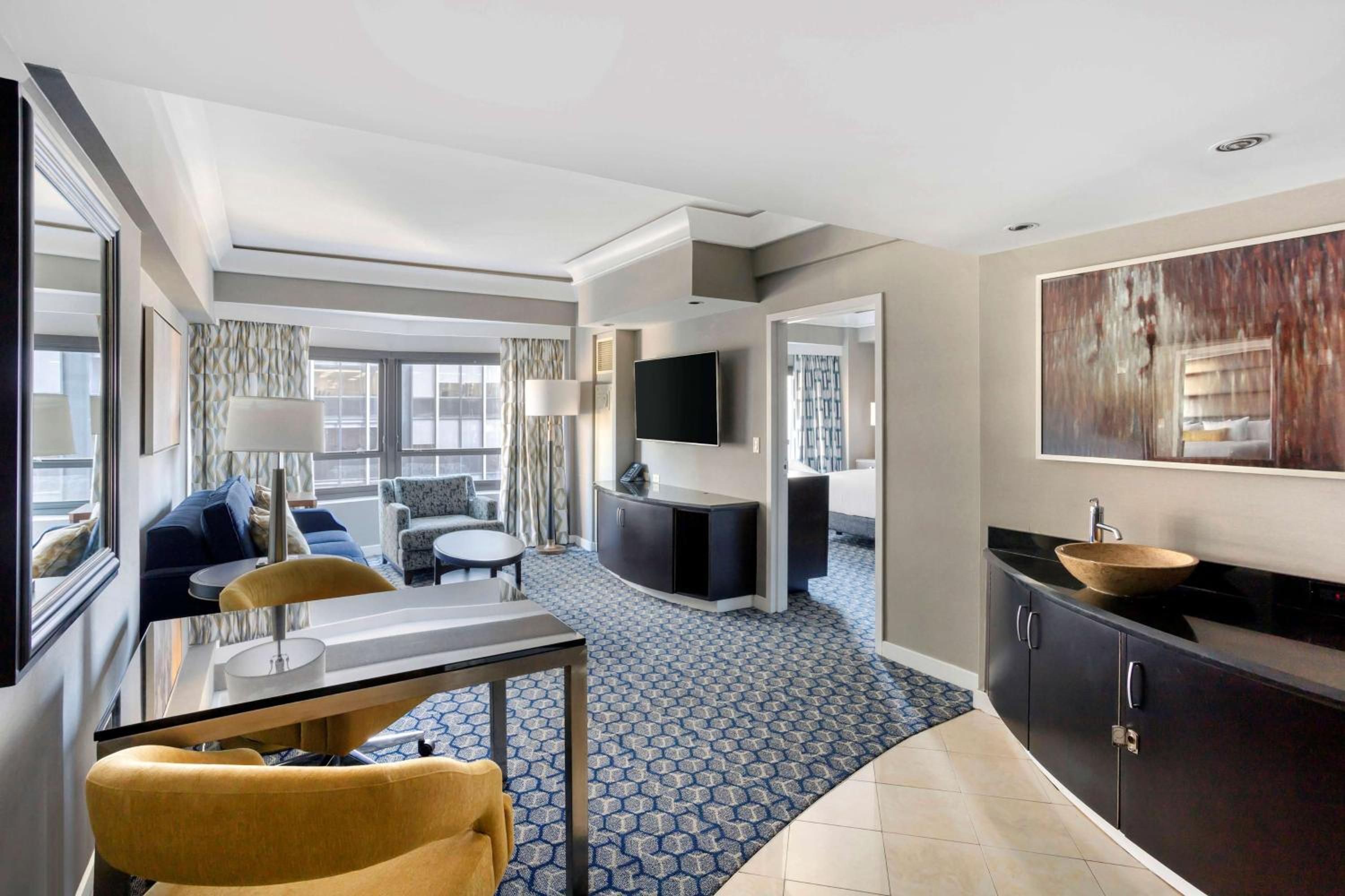 One-Bedroom King Suite with Sofa Bed