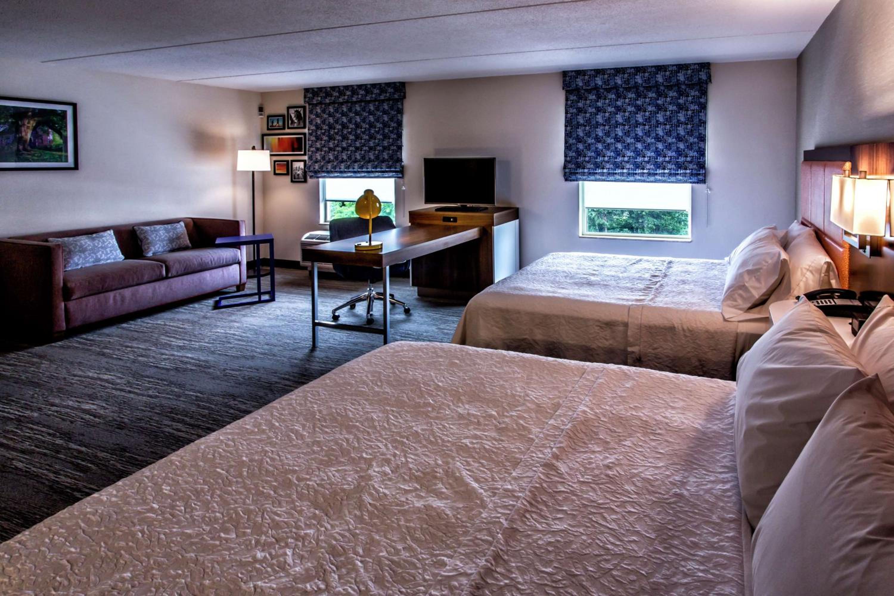 Queen Studio Suite with Two Queen Beds and Sofa Bed - Non-Smoking - Photo 1