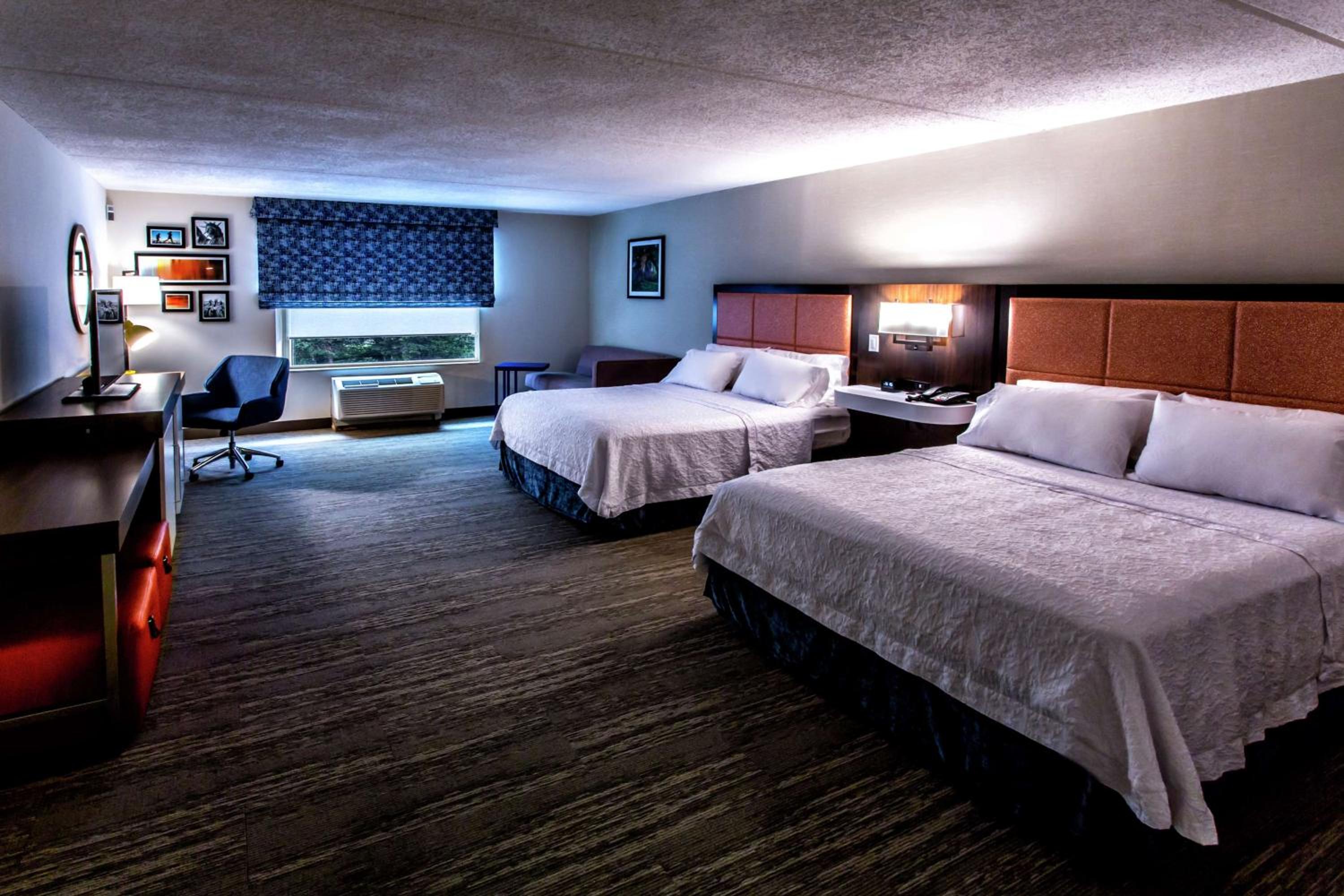 Queen Room with Two Queen Beds and Roll-In Shower - Mobility and Hearing Access/Non-Smoking - Photo 1