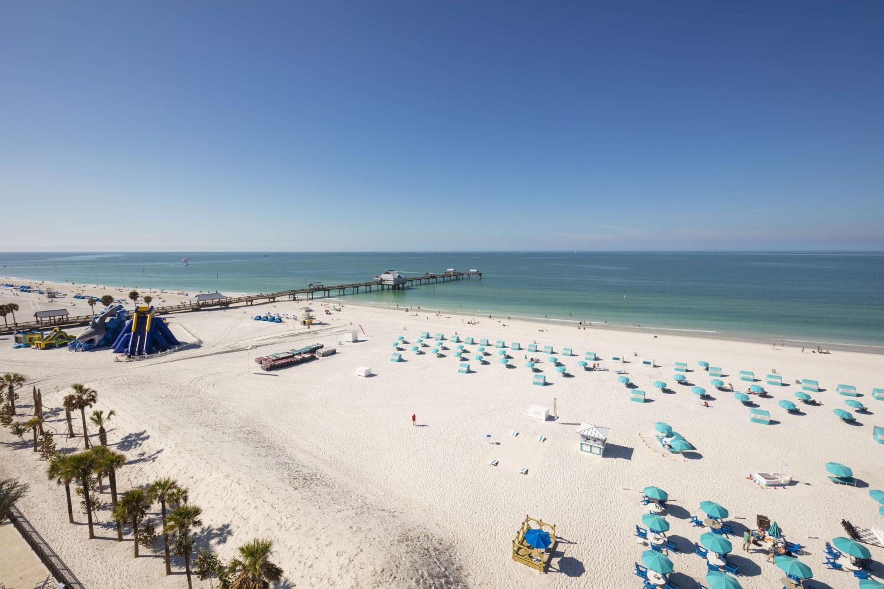 Double Room with Two Double Beds and Bath Tub - Disability Access at Hilton Clearwater Beach Resort & Spa in Clearwater Beach