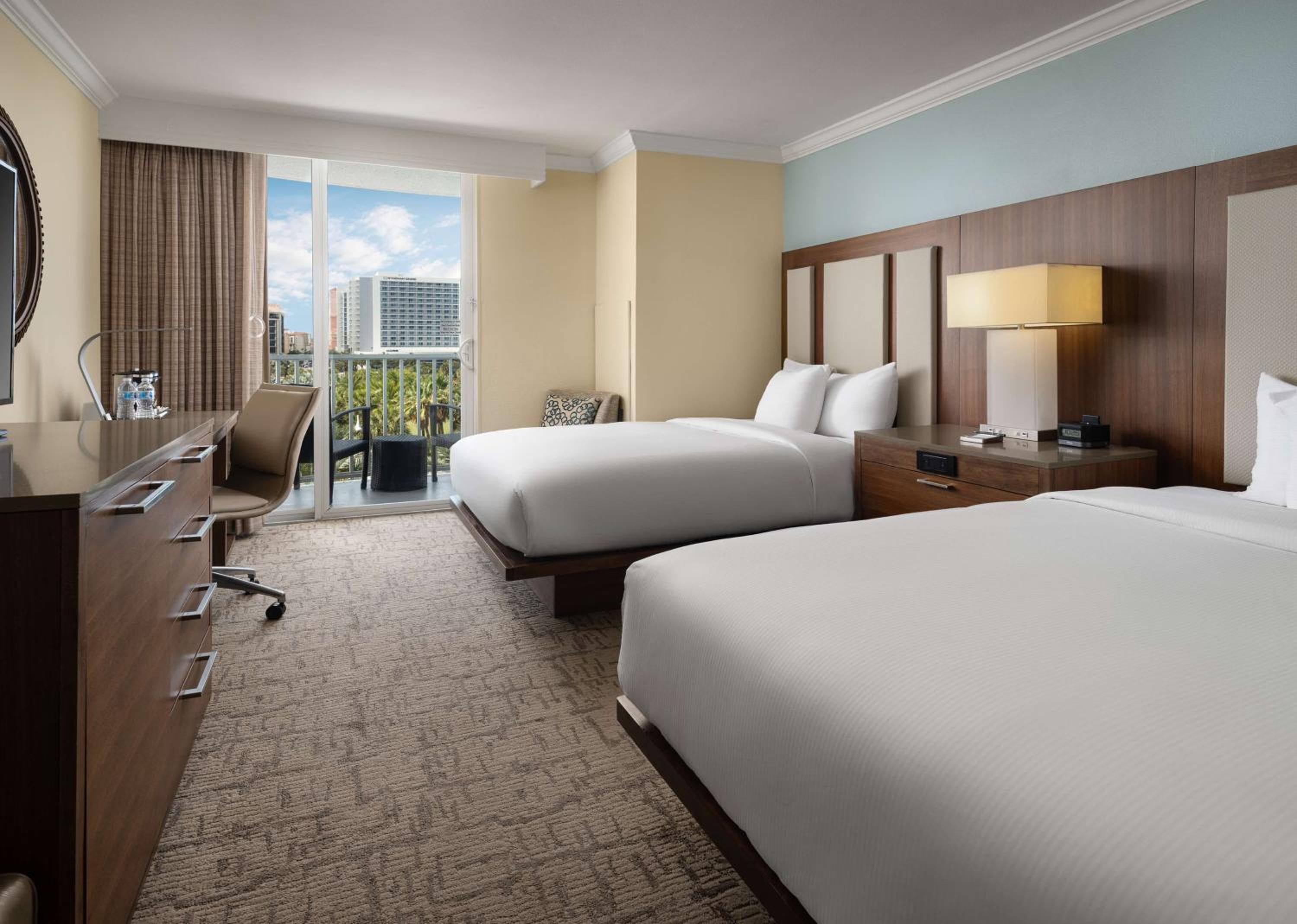 Double Room with View - Mobility Accessible at Hilton Clearwater Beach Resort & Spa in Clearwater Beach