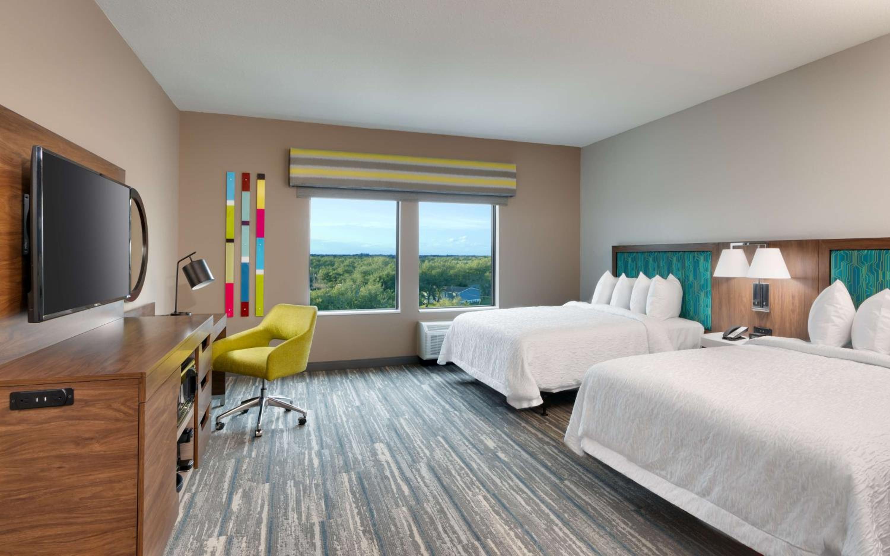 Queen Room with Two Queen Beds and Bath Tub - Mobility and Hearing Access - Photo 2