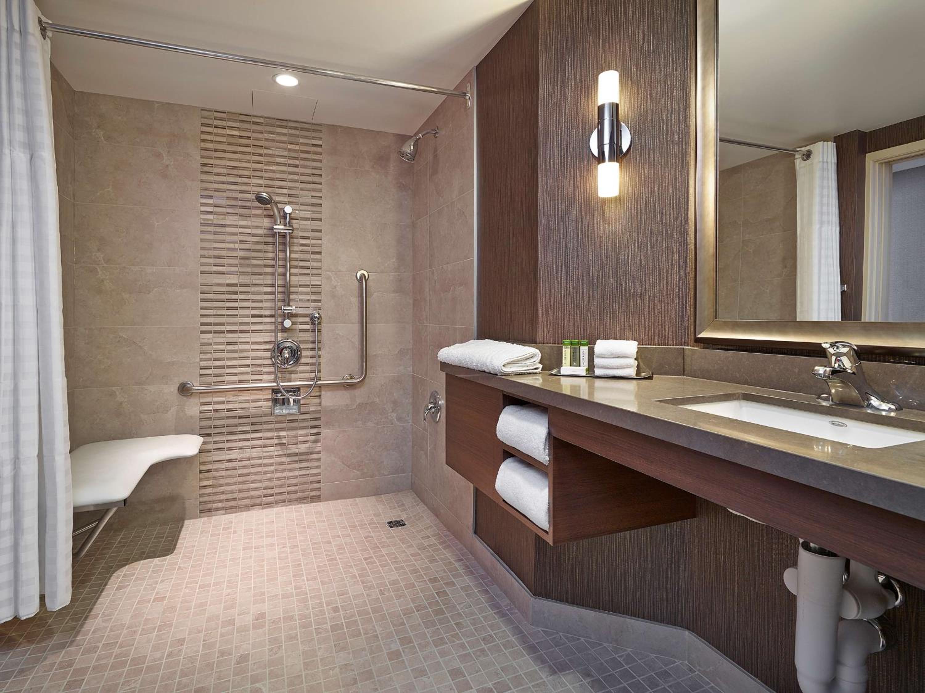 King Room - Accessible - Roll-In Shower