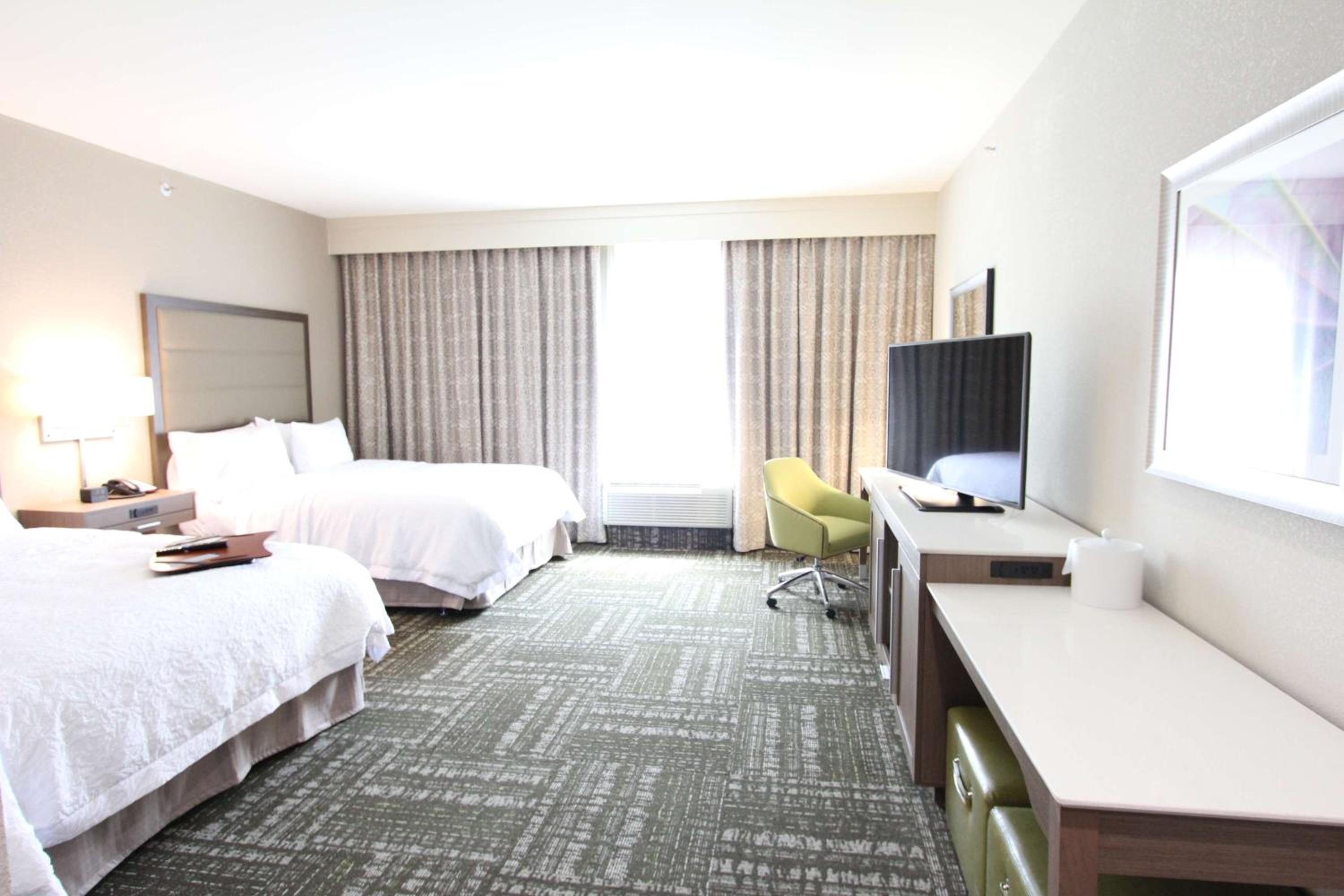 Queen Room with Two Queen Beds - Hearing Access/Non-Smoking at Hampton Inn & Suites Dallas Market Center in Dallas