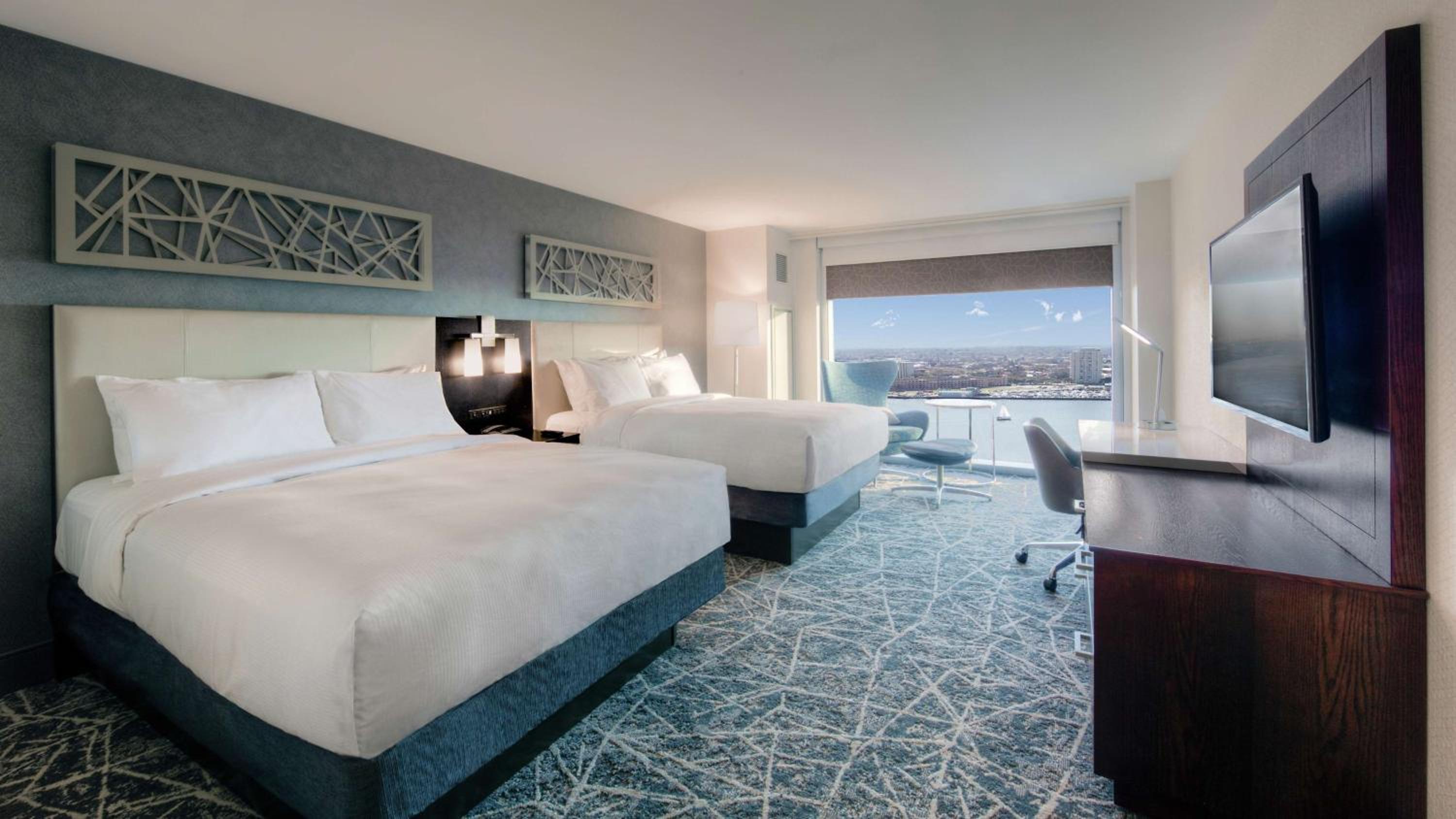 Queen Room with Two Queen Beds and River View