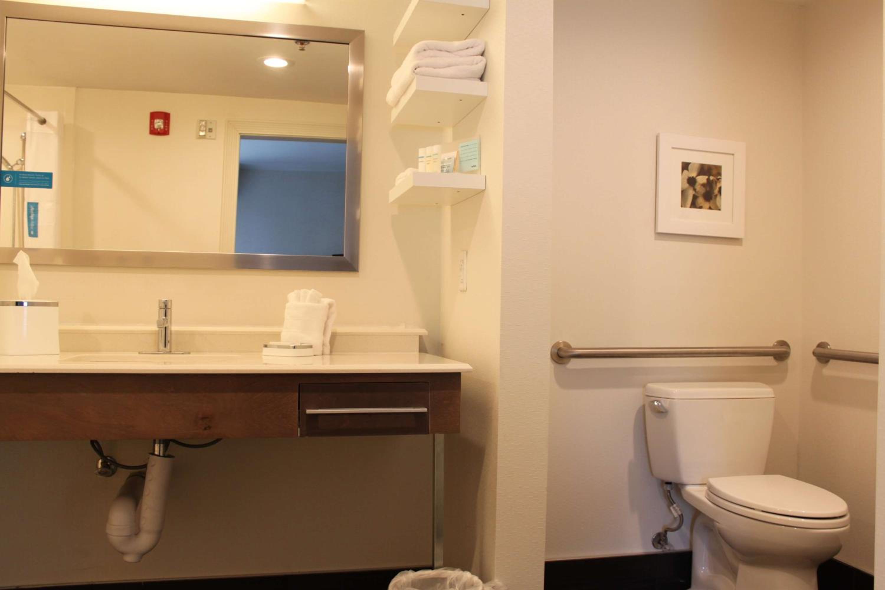 King Studio with Roll-In Shower - Mobility and Hearing Access/Non-Smoking