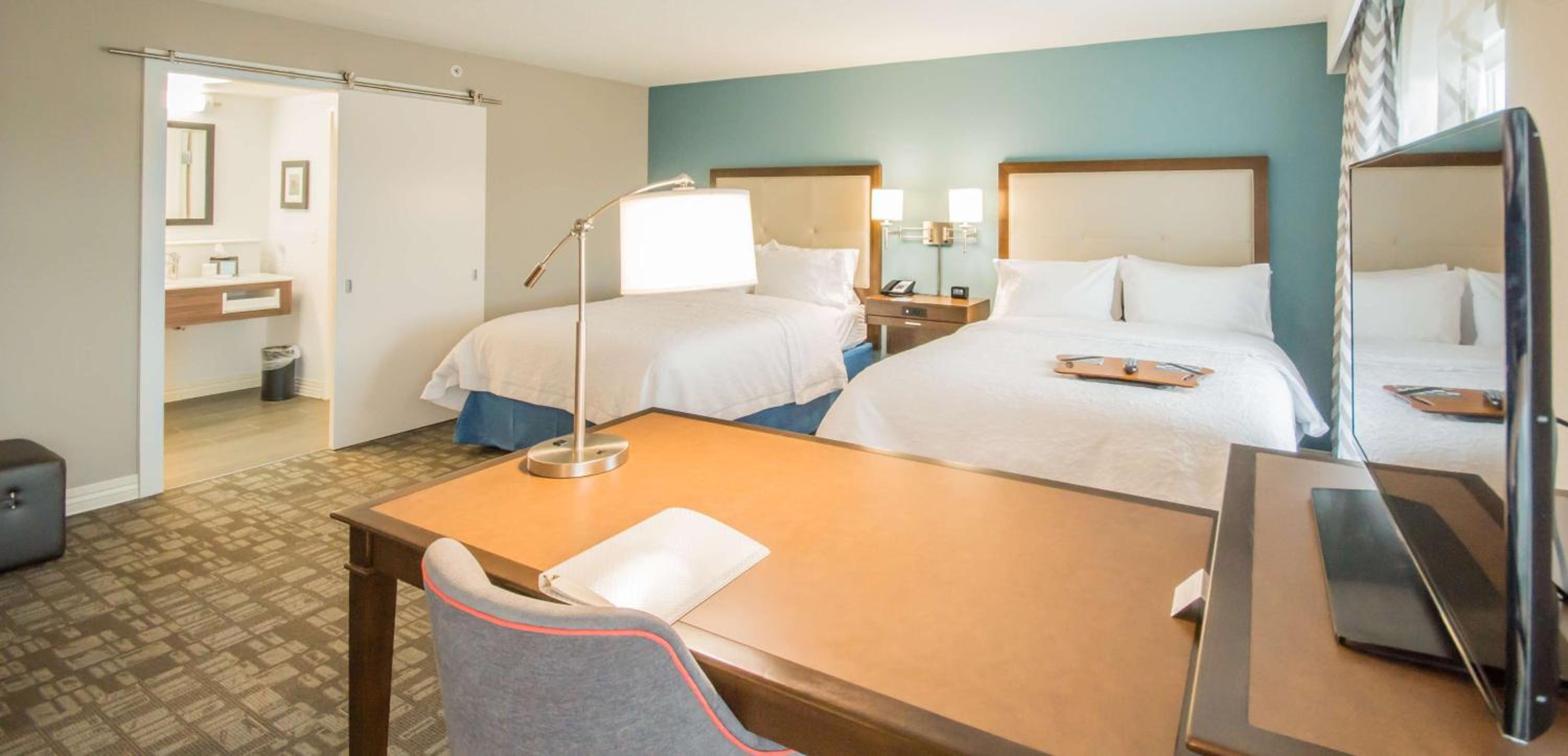Queen Studio Suite with Two Queen Beds - Non-Smoking