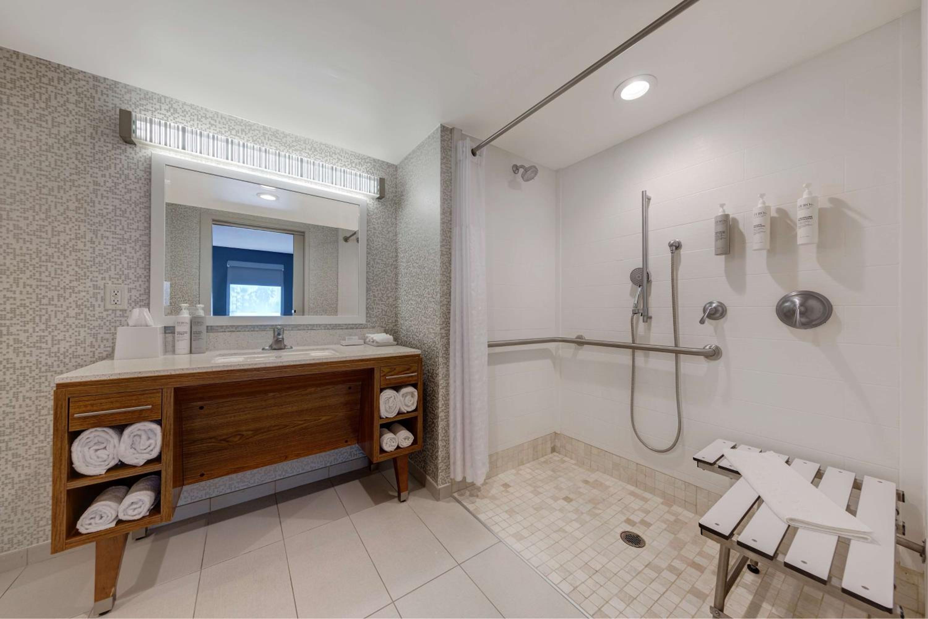 King Suite with Roll-In Shower - Mobility and Hearing Access/Non-Smoking