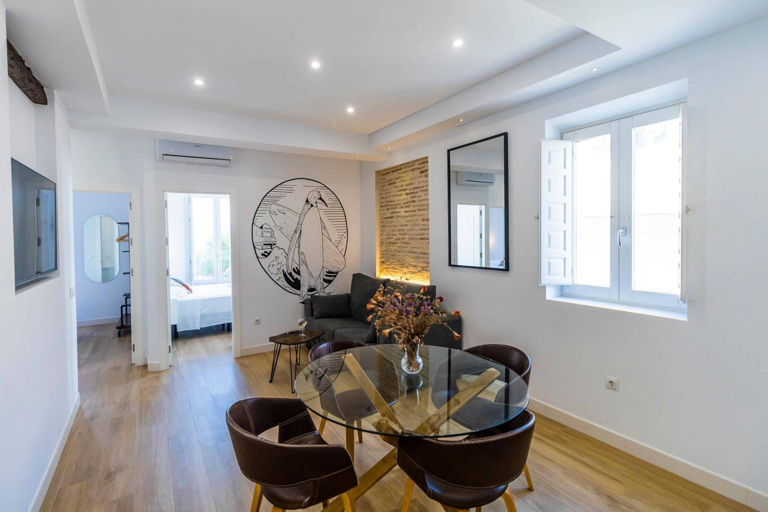 Apartamento de dos habitaciones