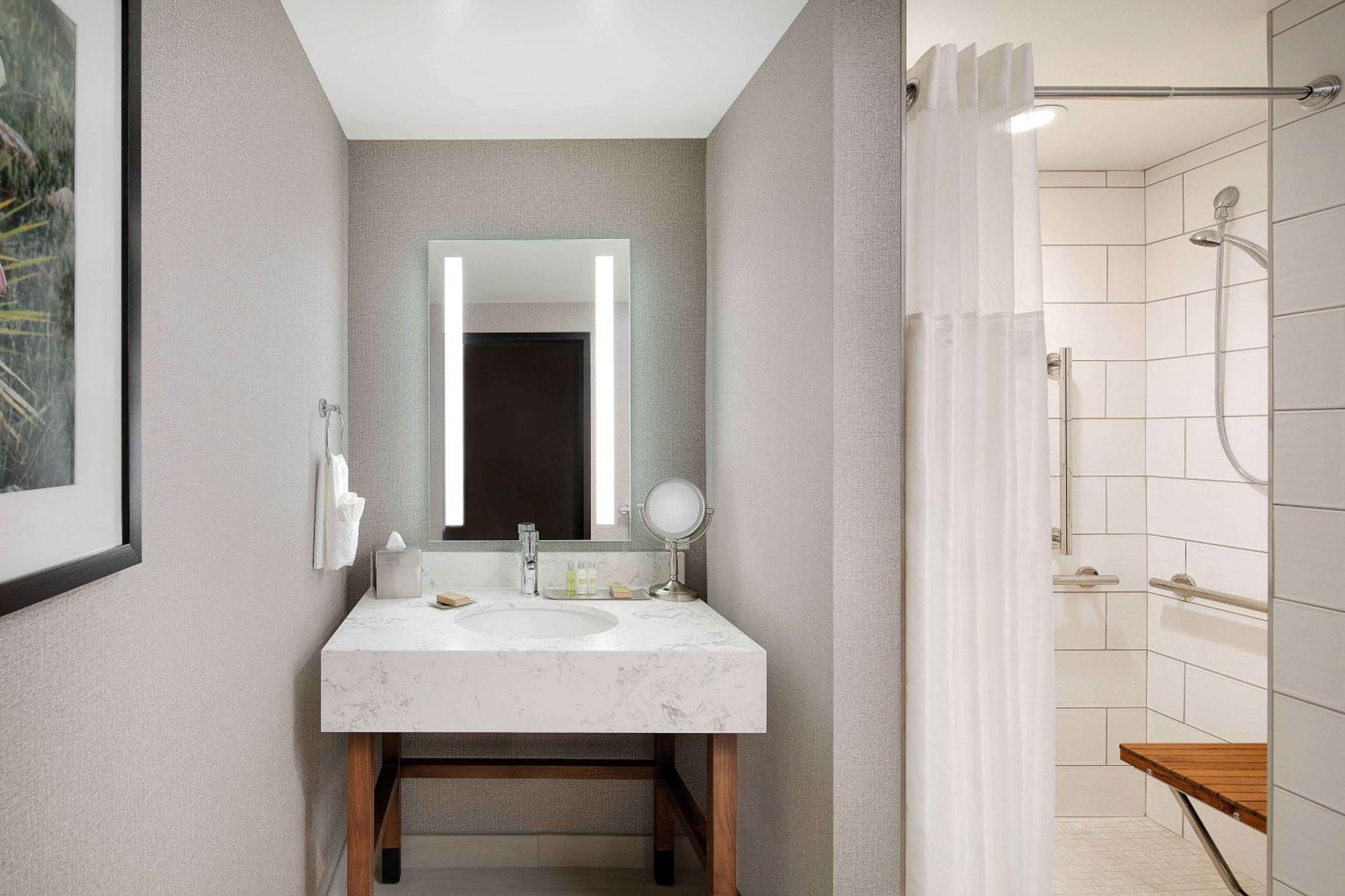 King Room - Mobility Accessible with Roll In Shower