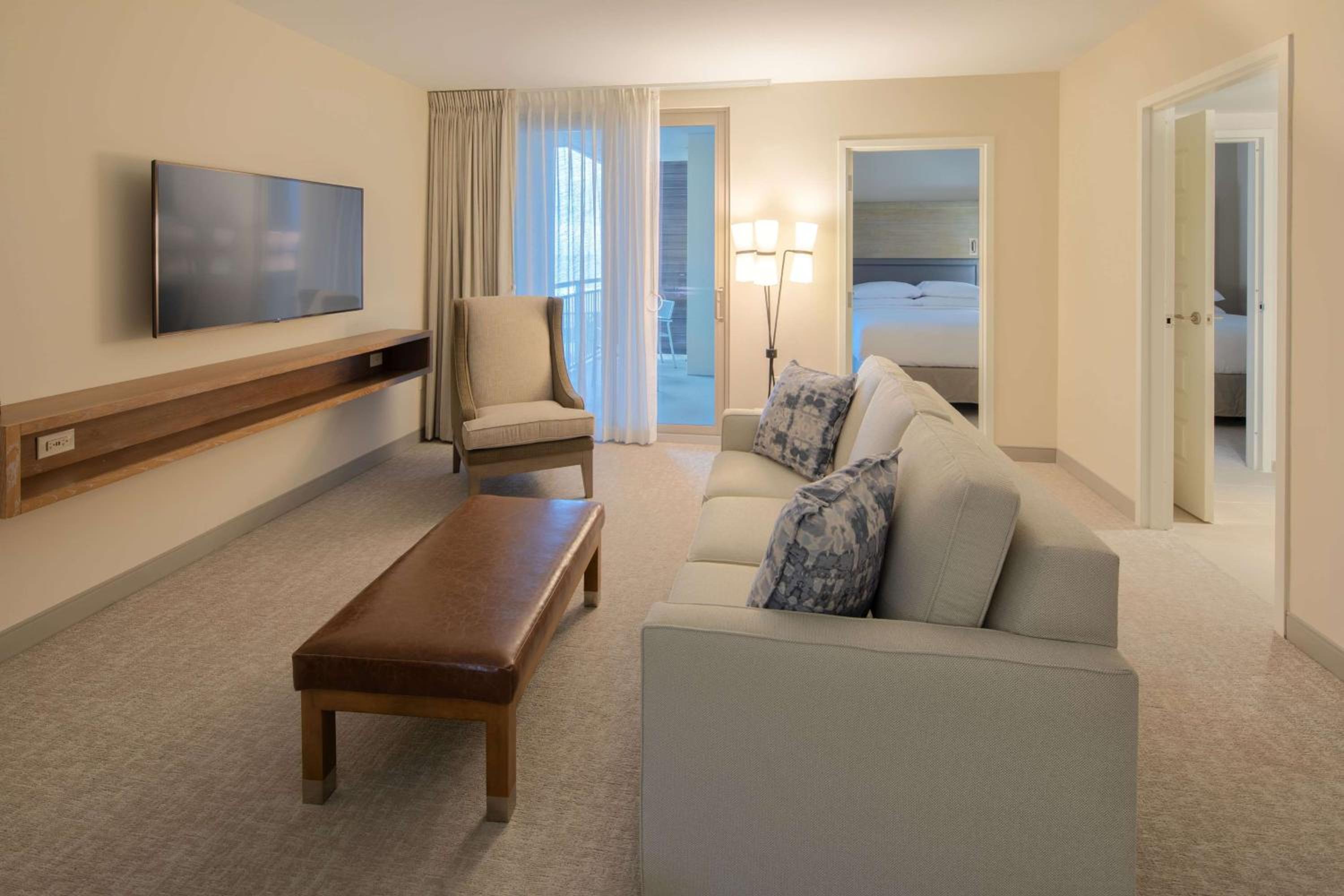 Queen Suite with Balcony and Roll-In Shower - Mobility Accessible - Photo 1