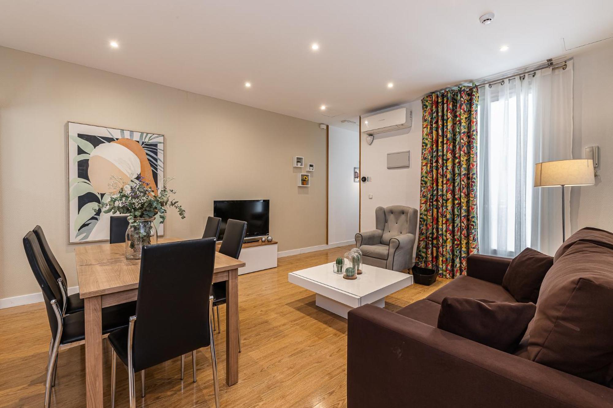 Apartamento de dos habitaciones