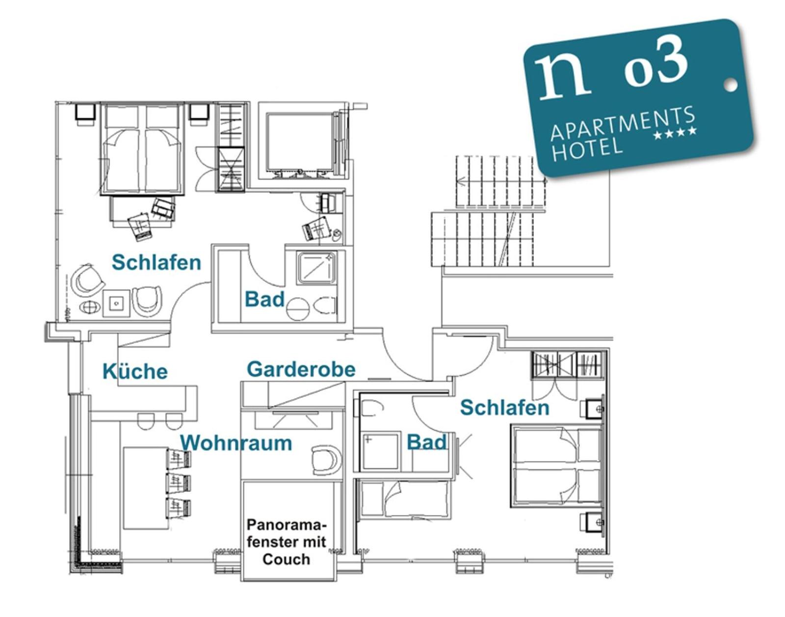 Deluxe Two-Bedroom Apartment photo 2