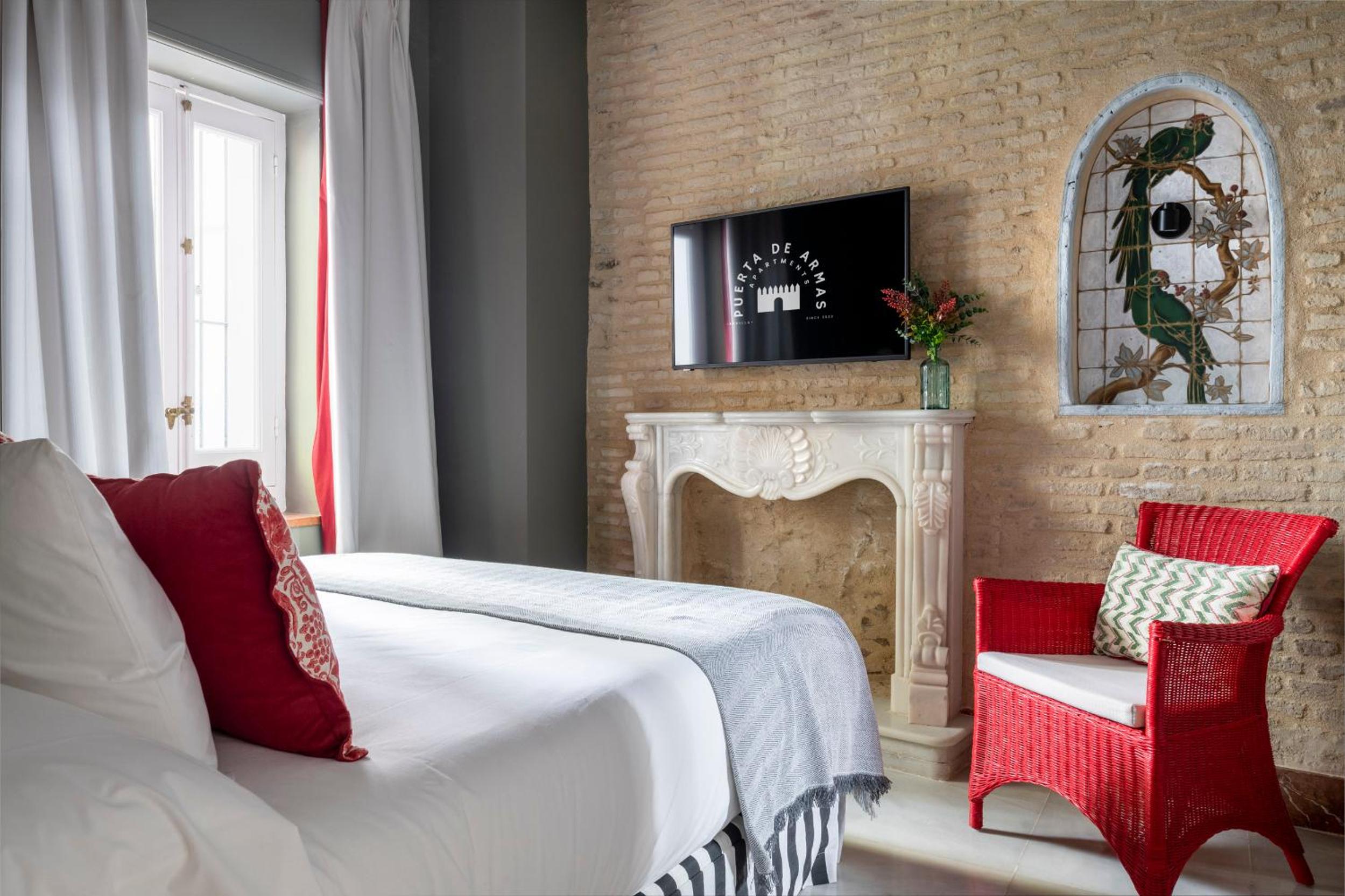 Apartamento con patio y jacuzzi privado.