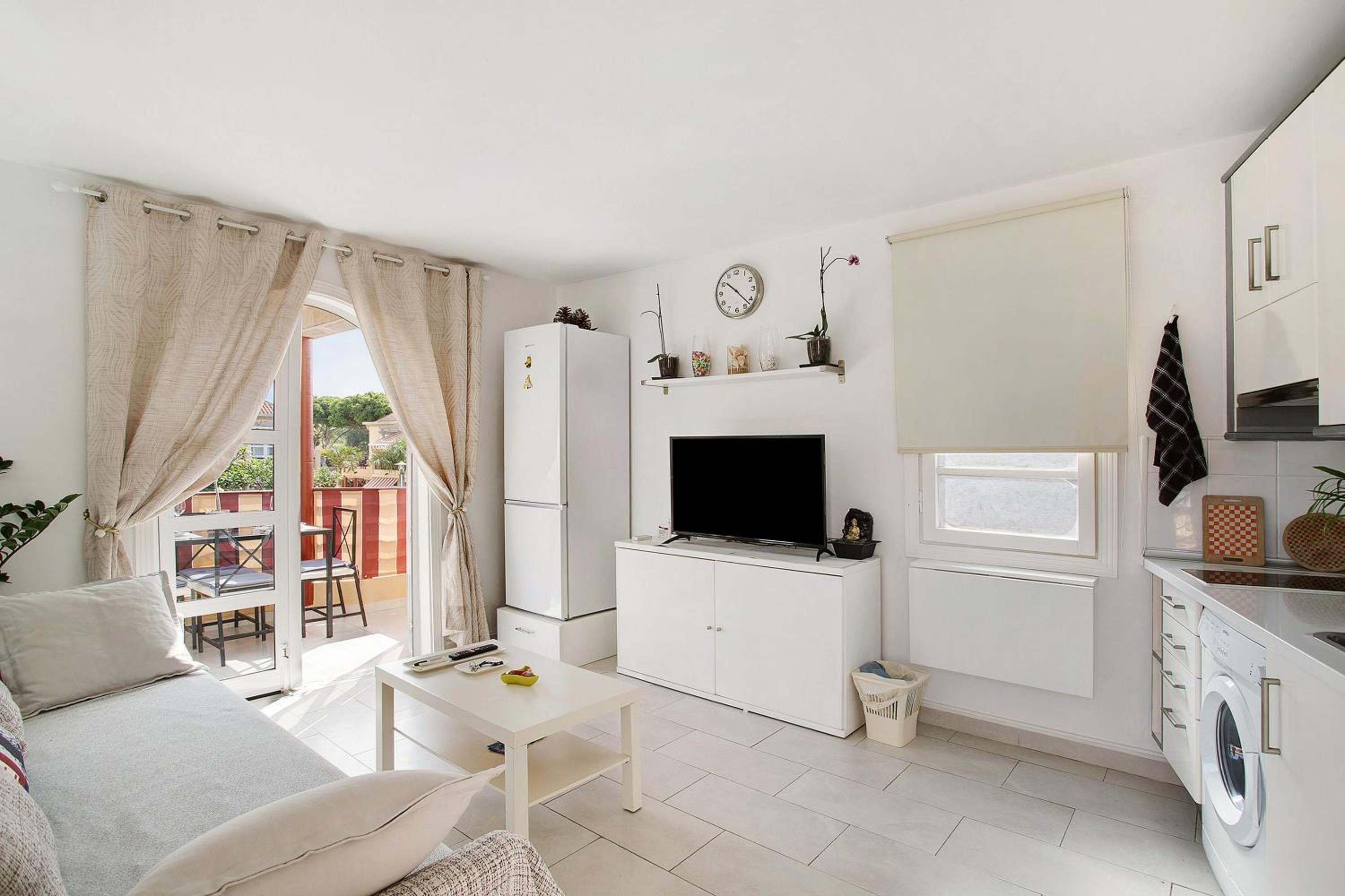 Apartamento de un dormitorio superior con balcón