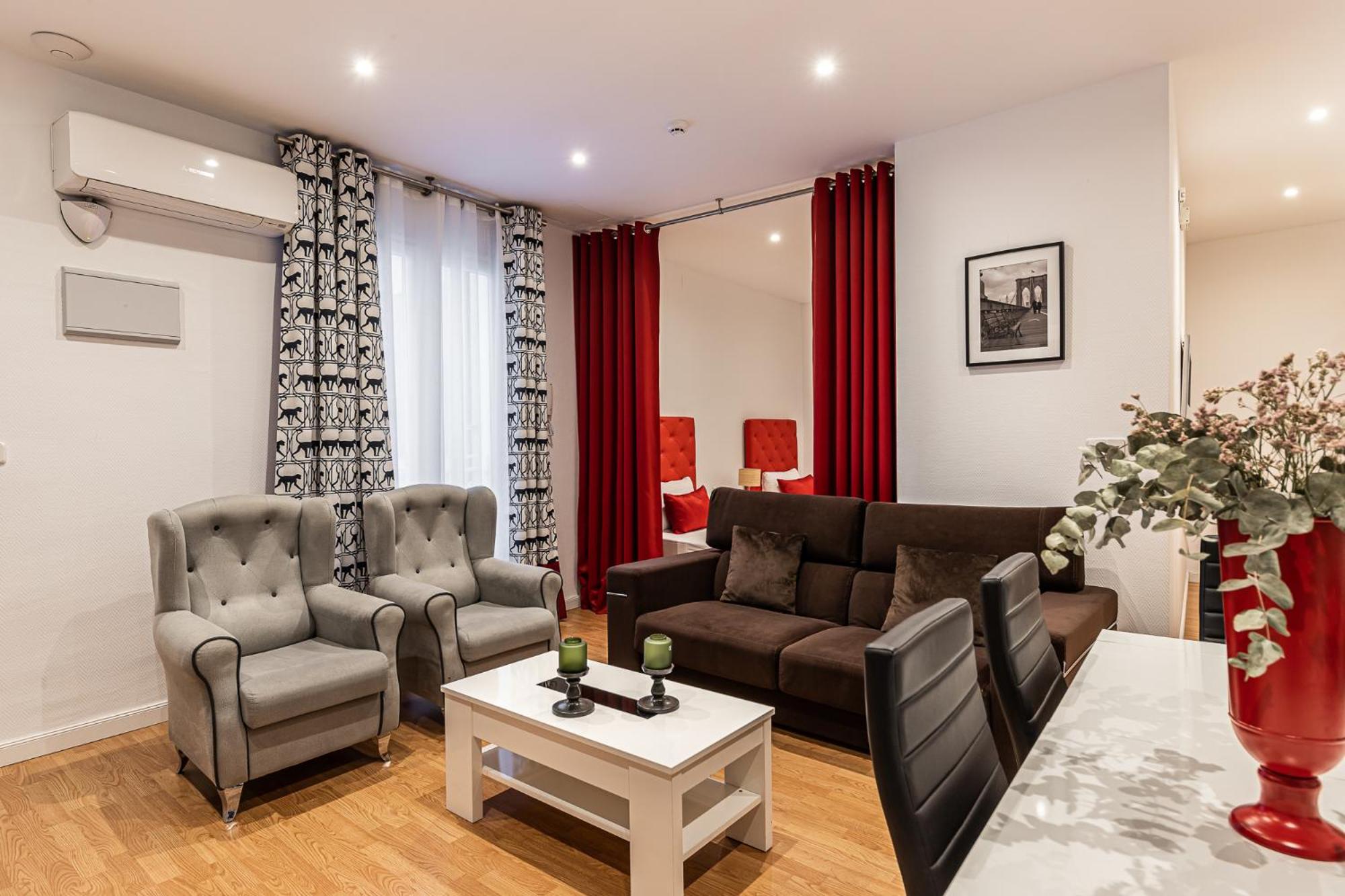 Apartamento de dos habitaciones