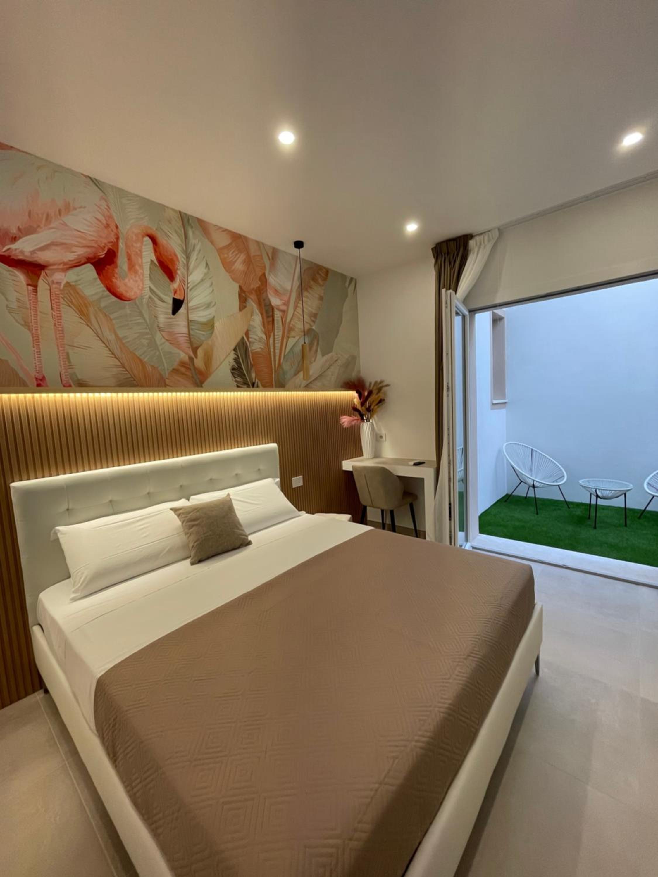 Habitación King con vista al jardín