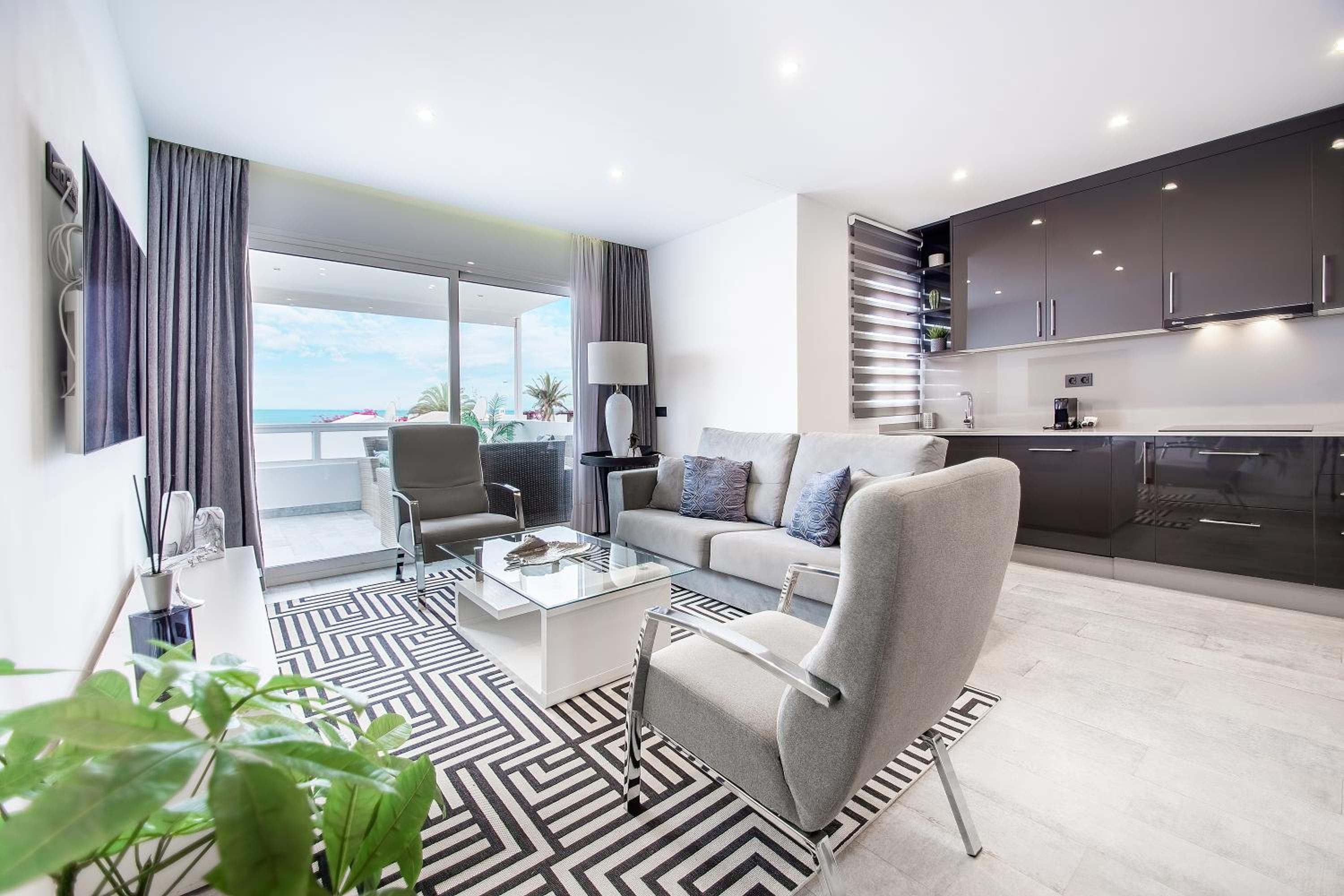 Apartamento de dos habitaciones