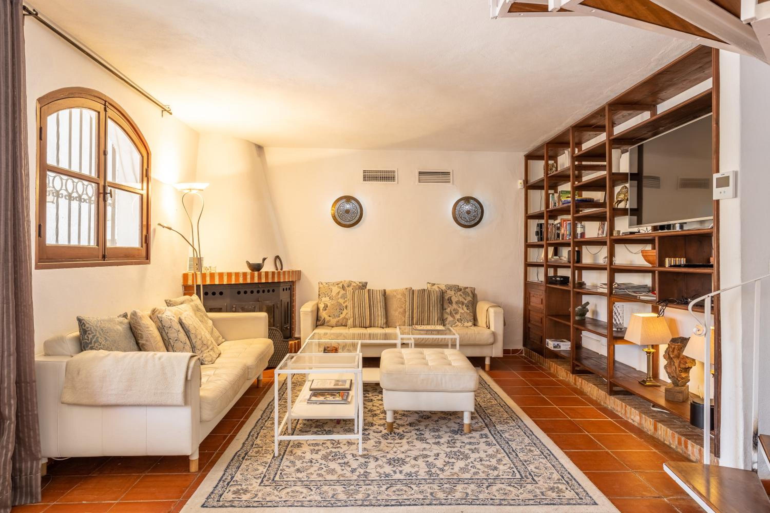 Villa con vistas al jardín