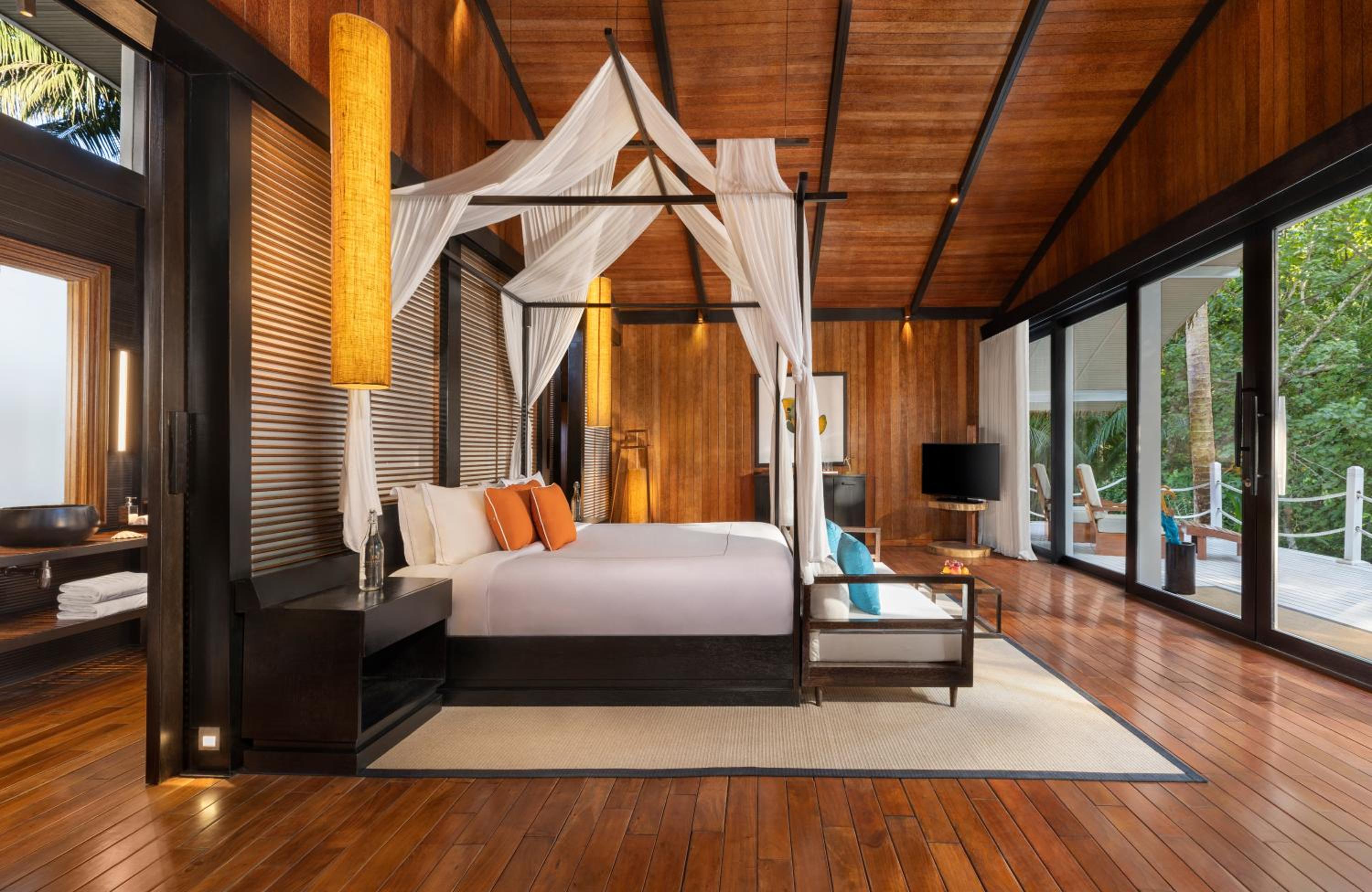 Deluxe Villa – Mangrove Facing – Inclusive Resort Activities: – Beachfront yoga session. – Aqua aerobics gym session. – Shell art activity – 10% Discount on SPA & Food & Soft Beverages & Laundry photo