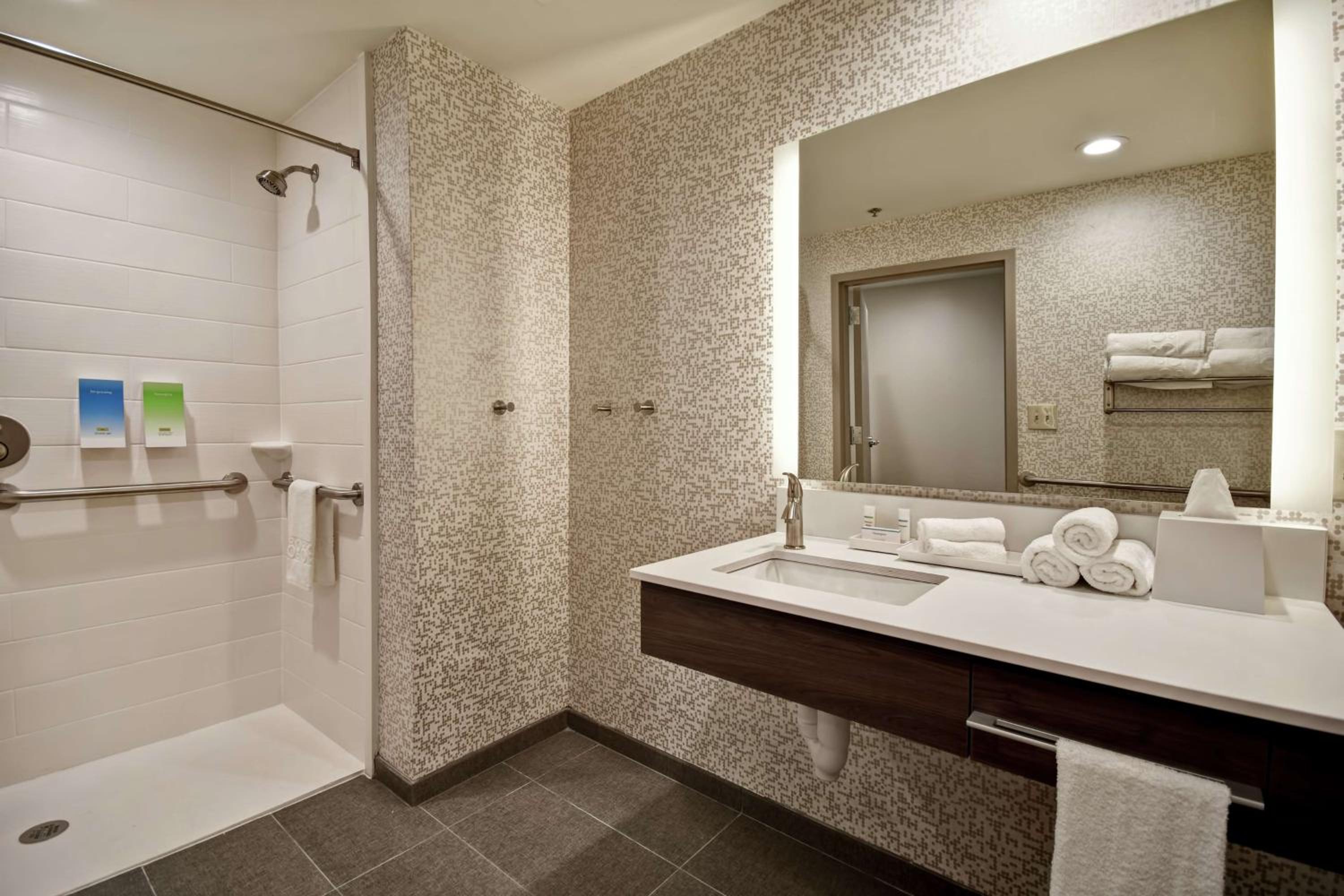 Queen Studio Suite with Roll-In Shower - Mobility Access/Non-Smoking - Photo 4