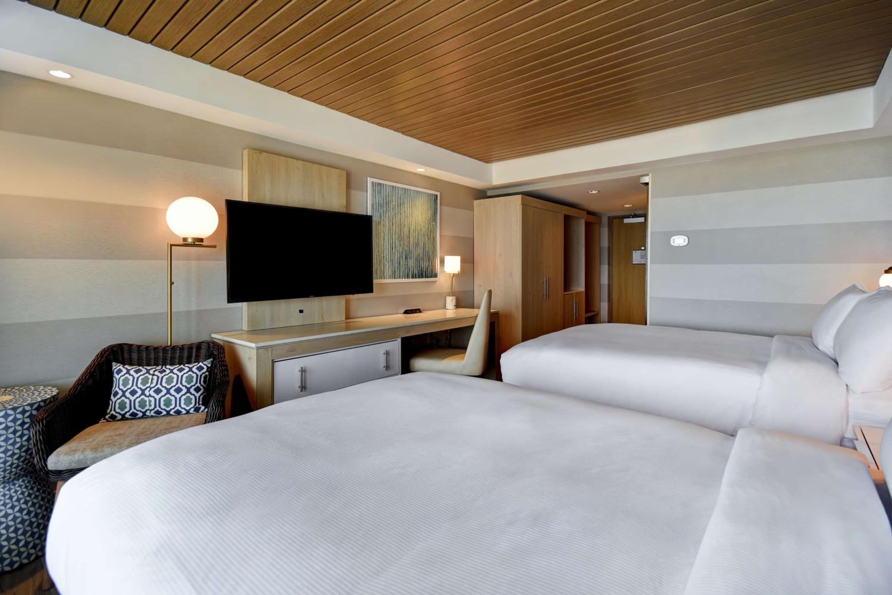 Queen Room with Two Queen Beds and Balcony - Ocean Front - Photo 1