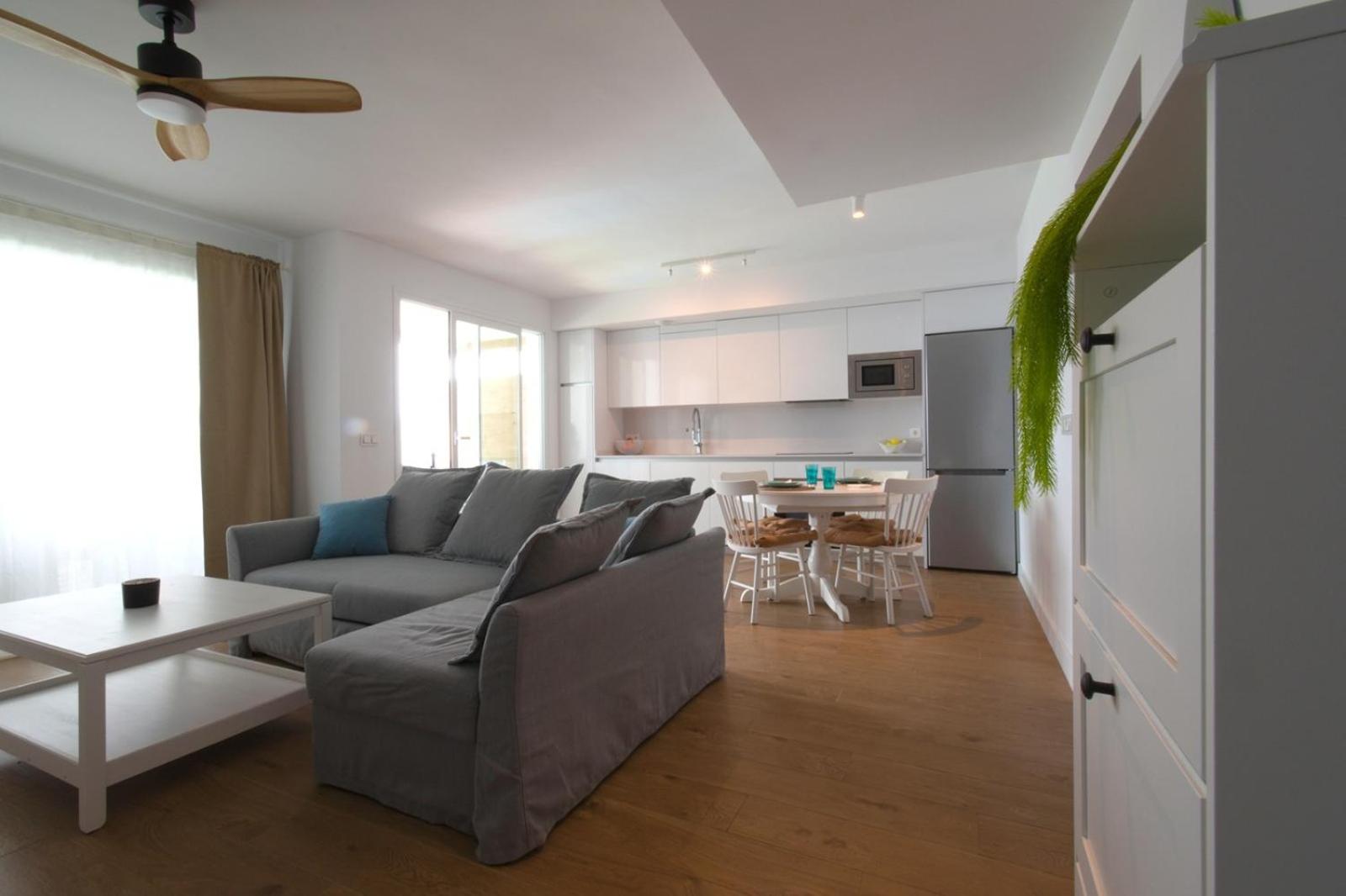 Apartamento de dos habitaciones