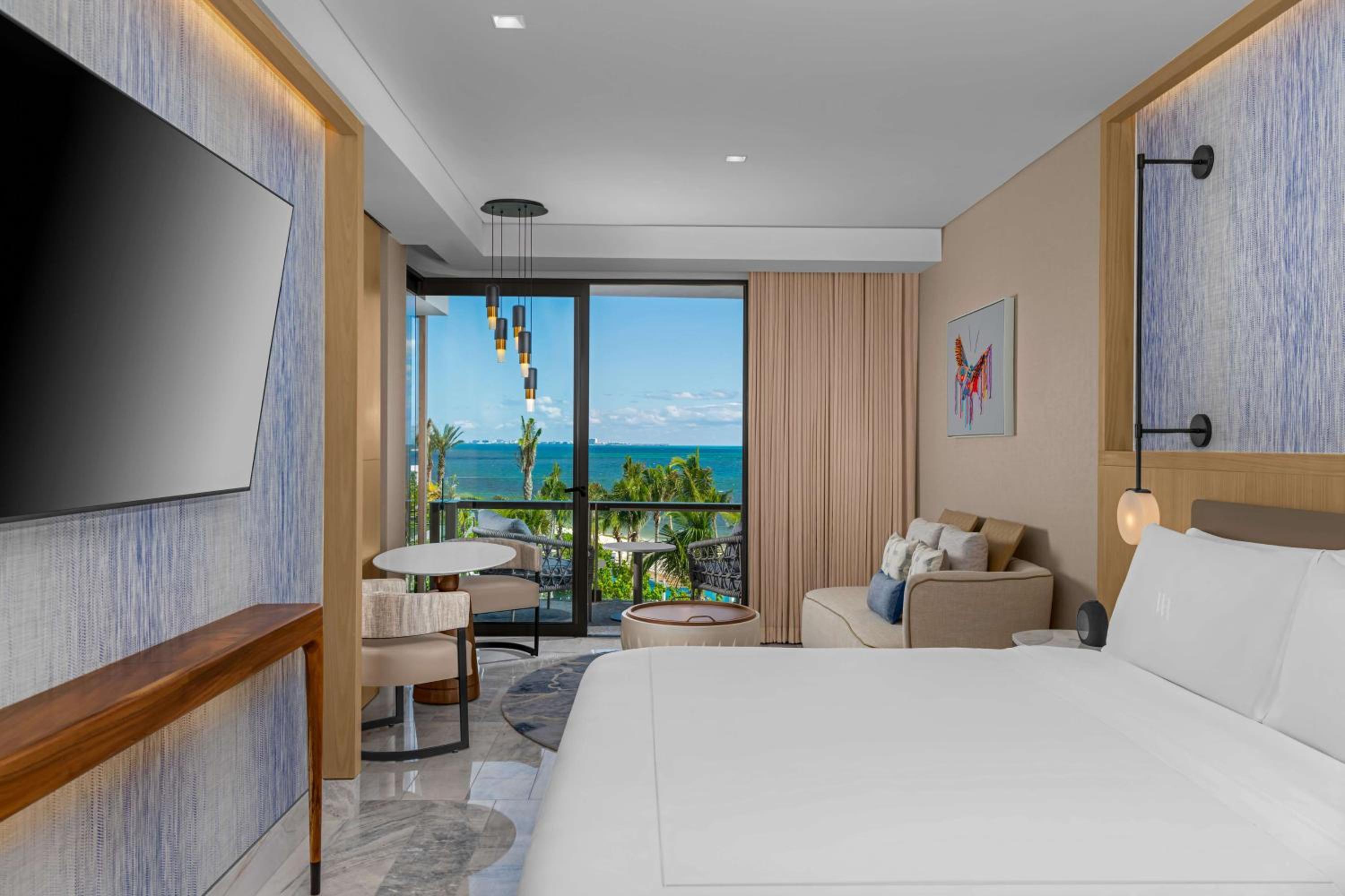 Habitación King con vista al mar