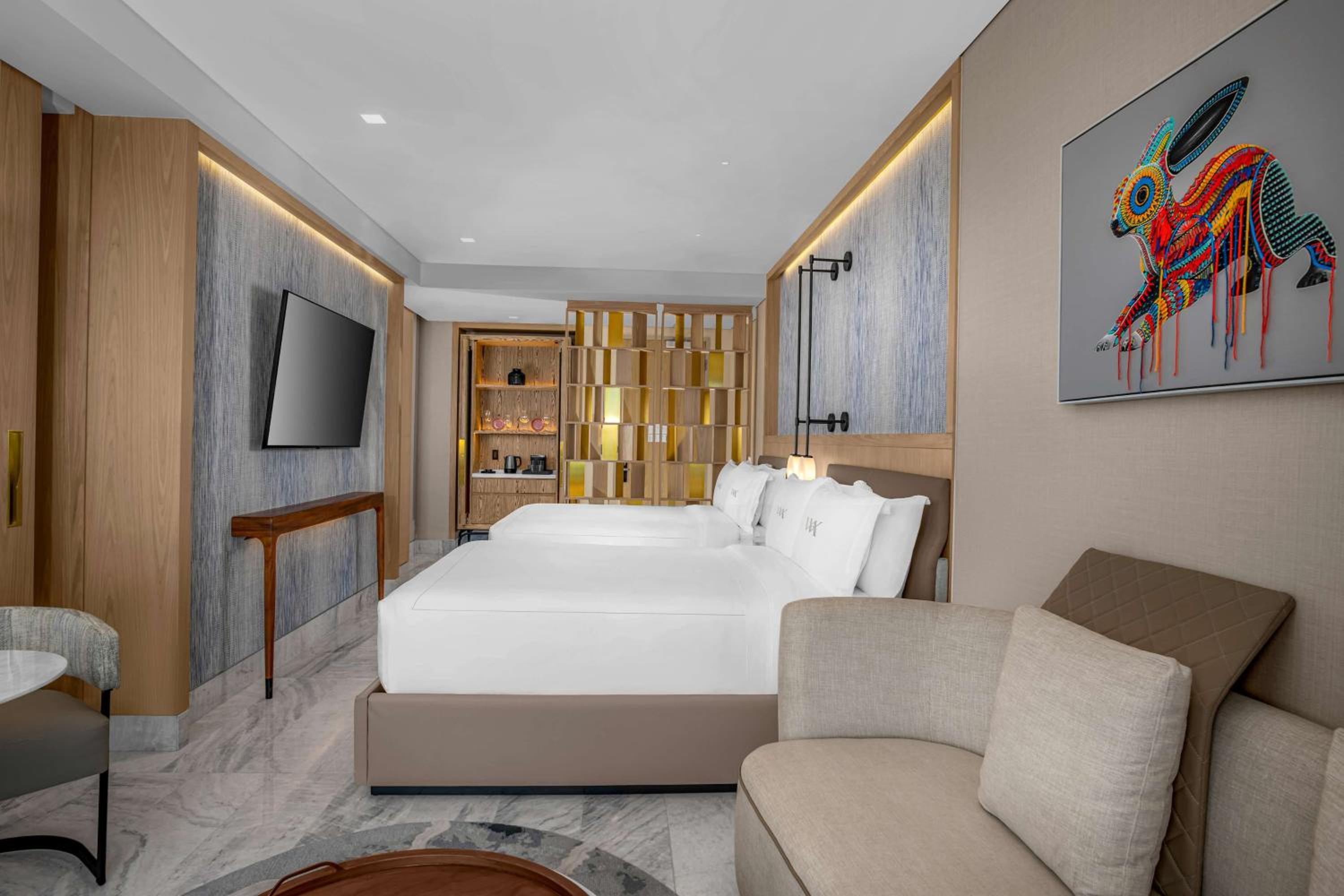 Habitación Deluxe frente al mar con Dos Camas Queen