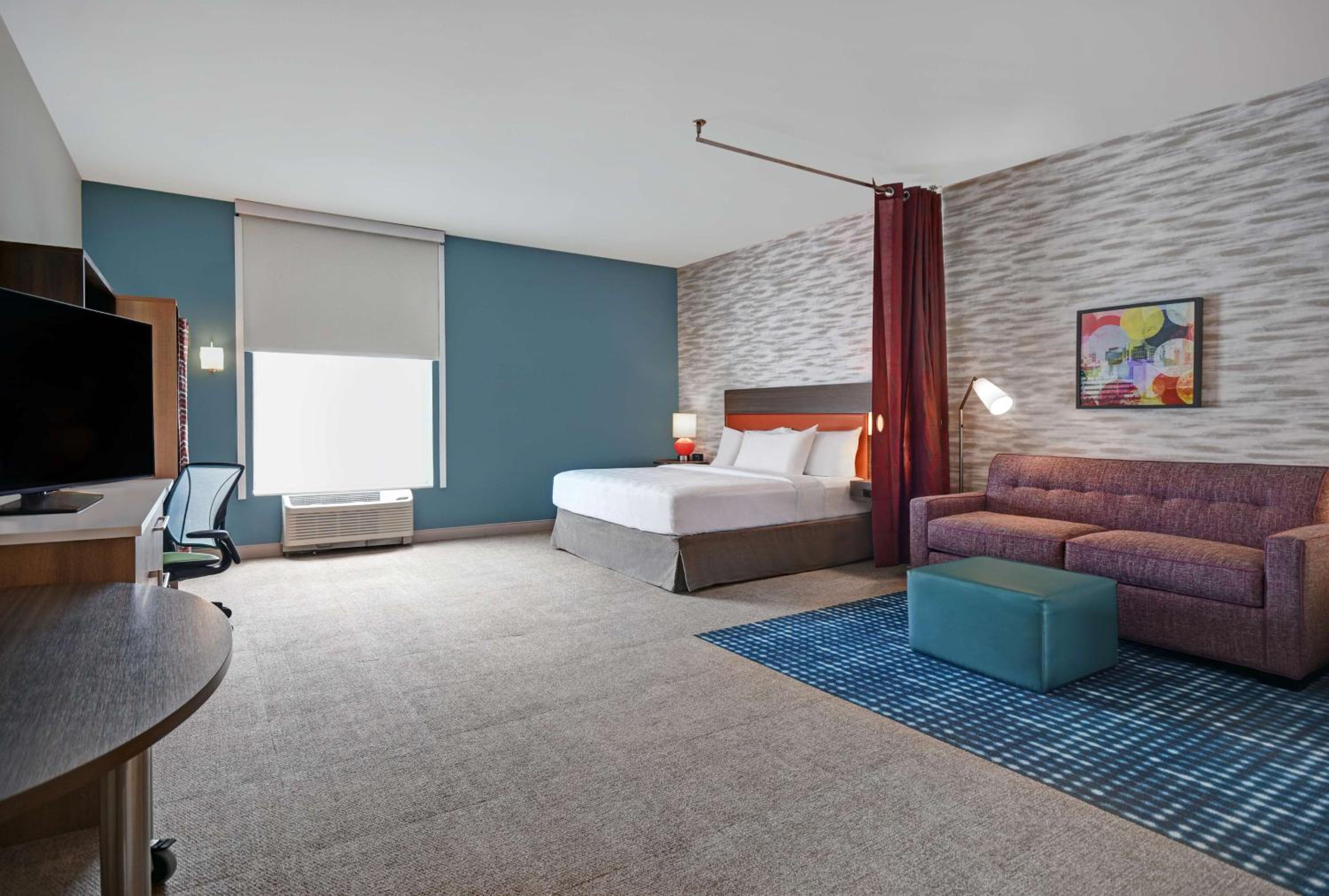 King Studio Suite - Mobility Access/Non-Smoking at Home2 Suites By Hilton Raleigh North I-540 in Raleigh