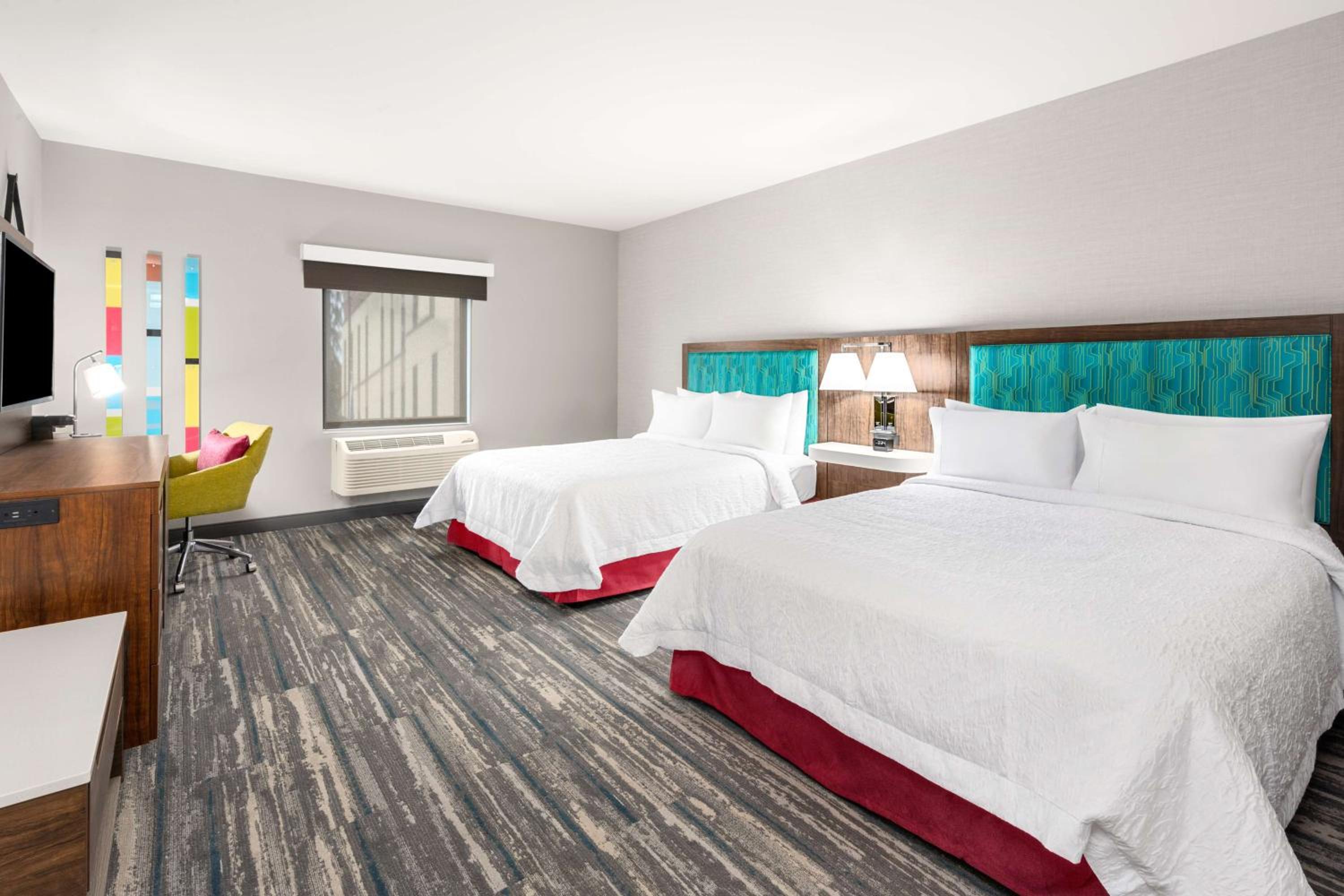 Queen Room with Two Queen Beds and Roll-In Shower - Mobility and Hearing Access/Non-Smoking - Photo 1