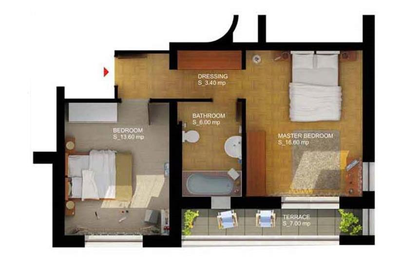 Apartment - Split Level photo 2