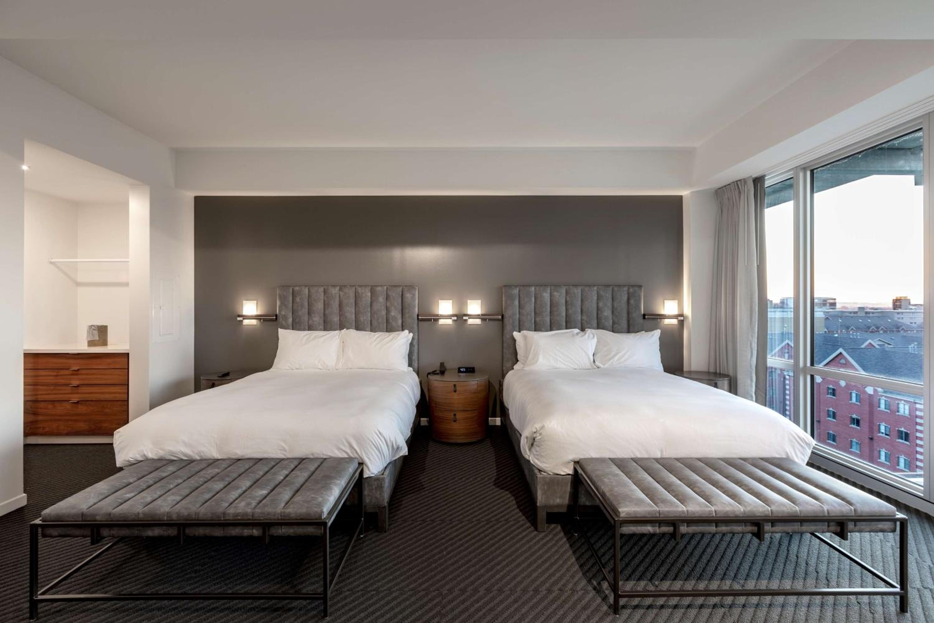 Queen Room with Two Queen Beds and Roll-In Shower - Mobility Accessible