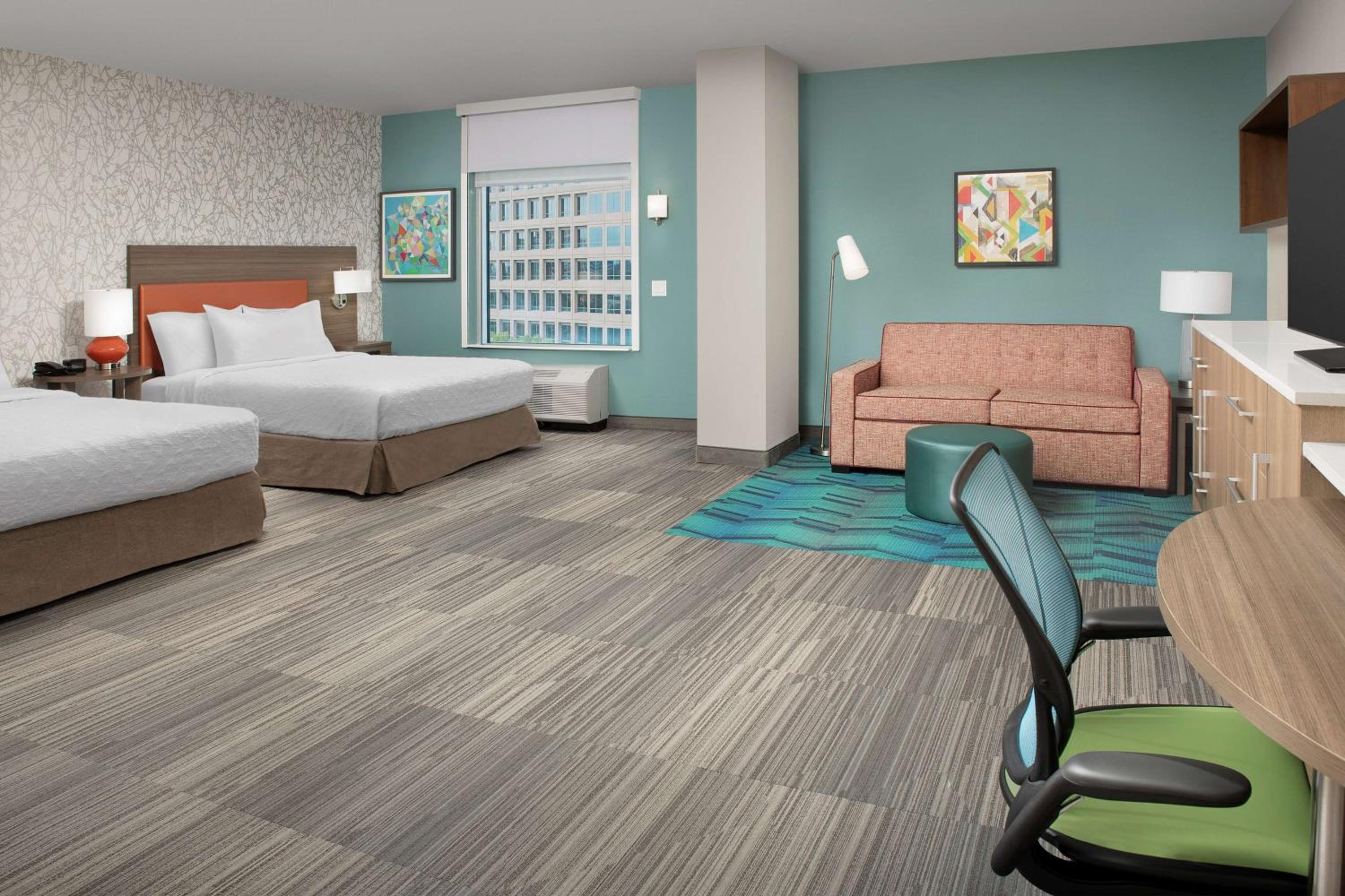 Queen Studio with Two Queen Beds - Mobility Access/Non-Smoking photo 1