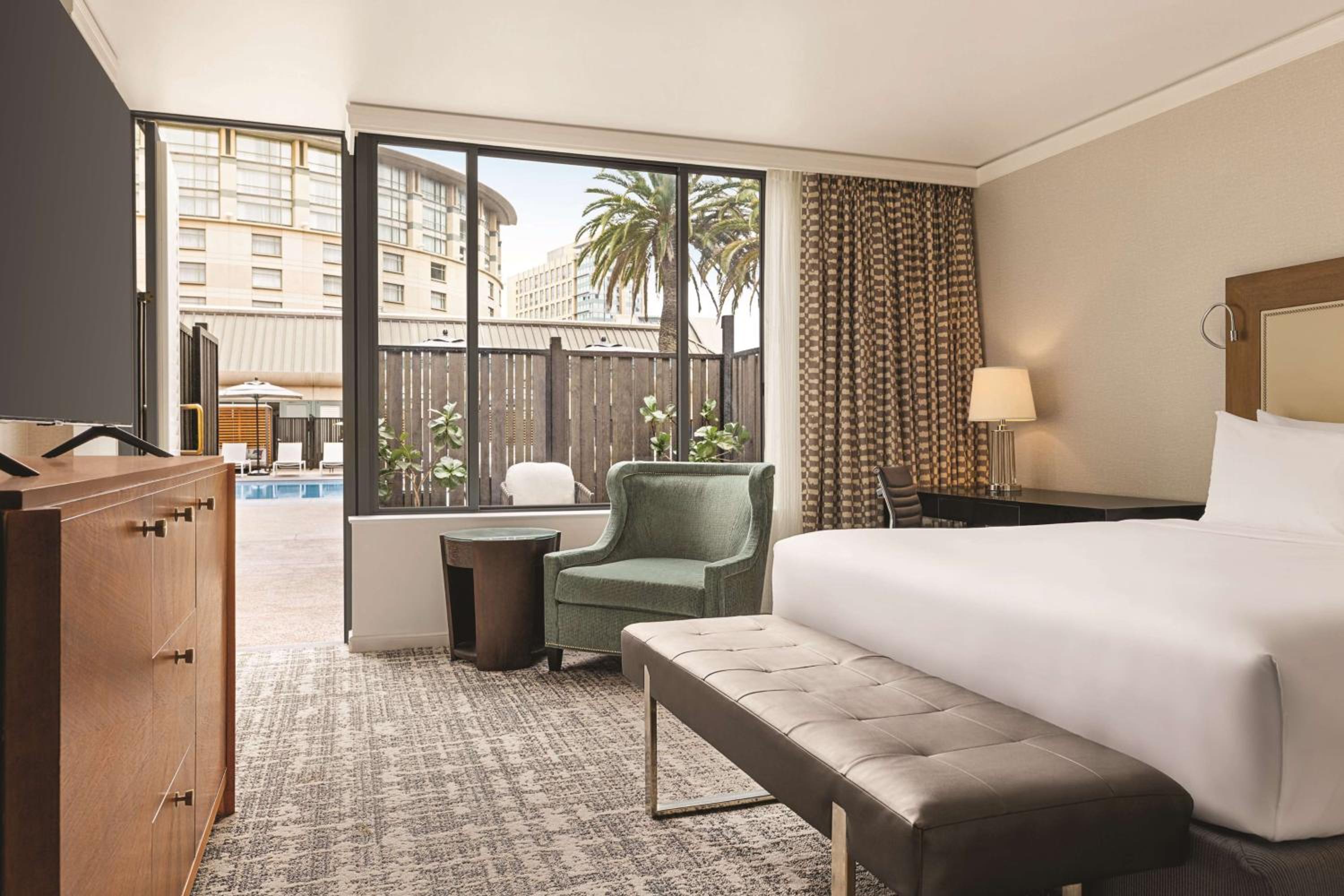 King Room with Pool Side Patio