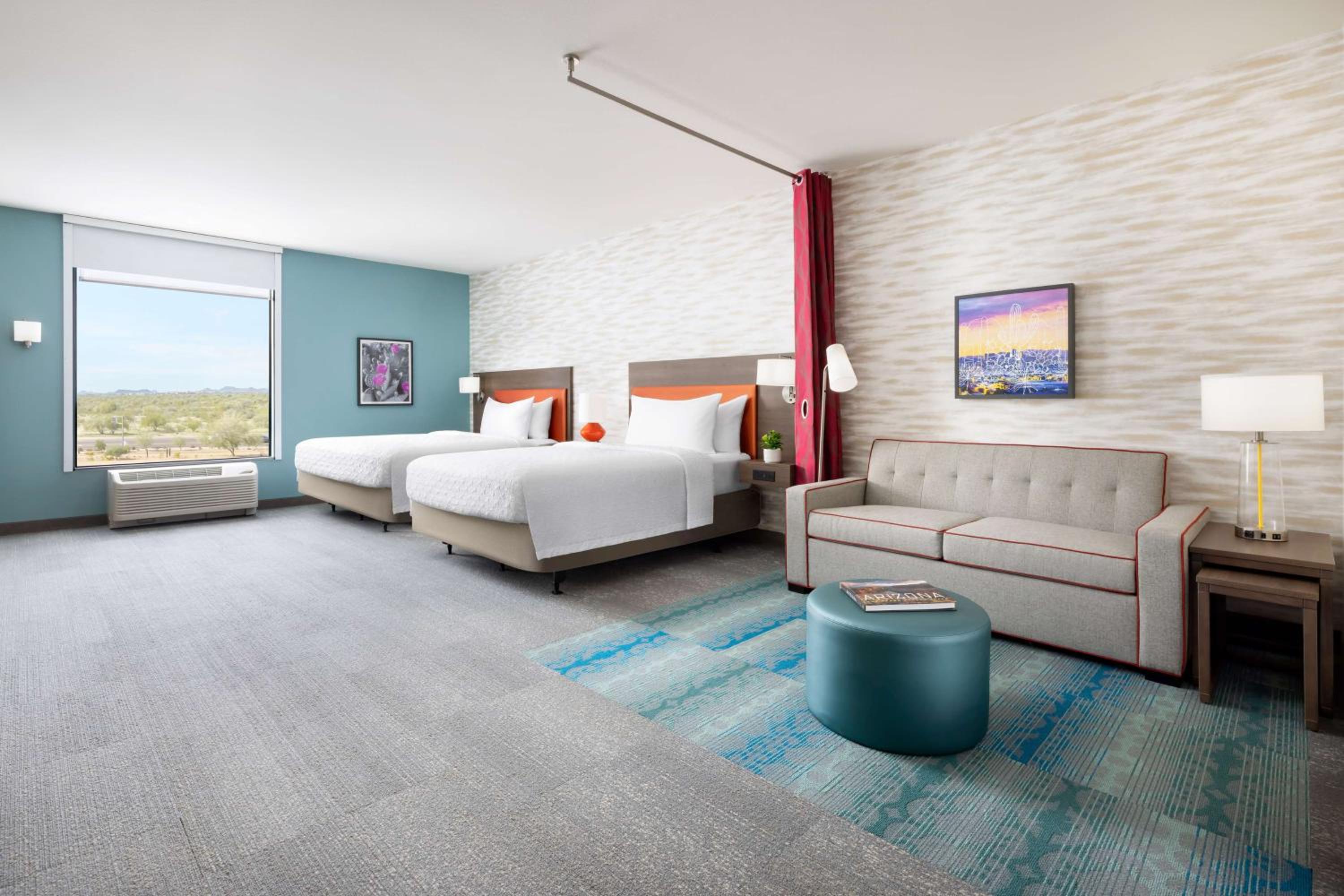 Studio Suite with Two Queen Beds and Tub - Mobility Access - Photo 10