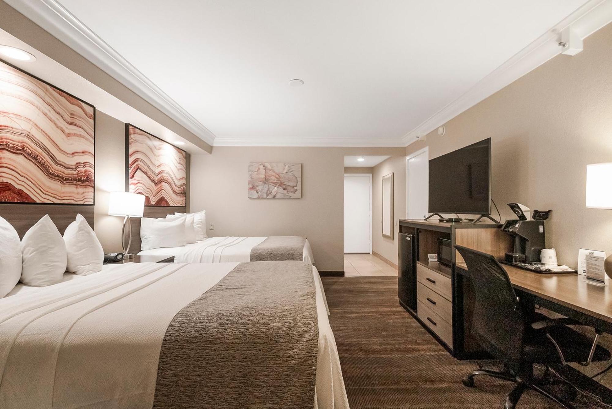 Queen Suite with Roll-In Shower and Sofa Bed - Mobility Accessible/Non-Smoking - Photo 1