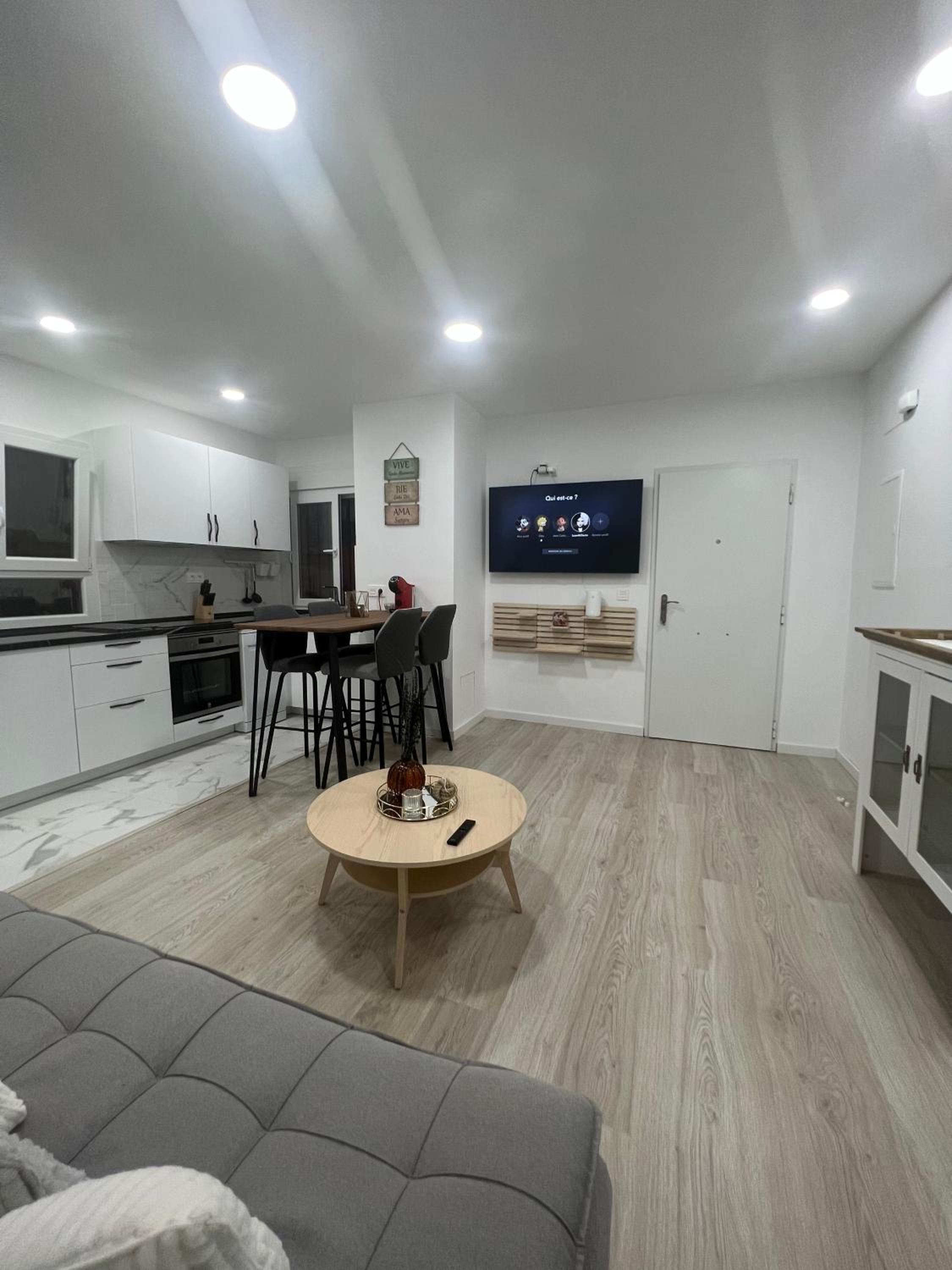 Apartamento de dos habitaciones