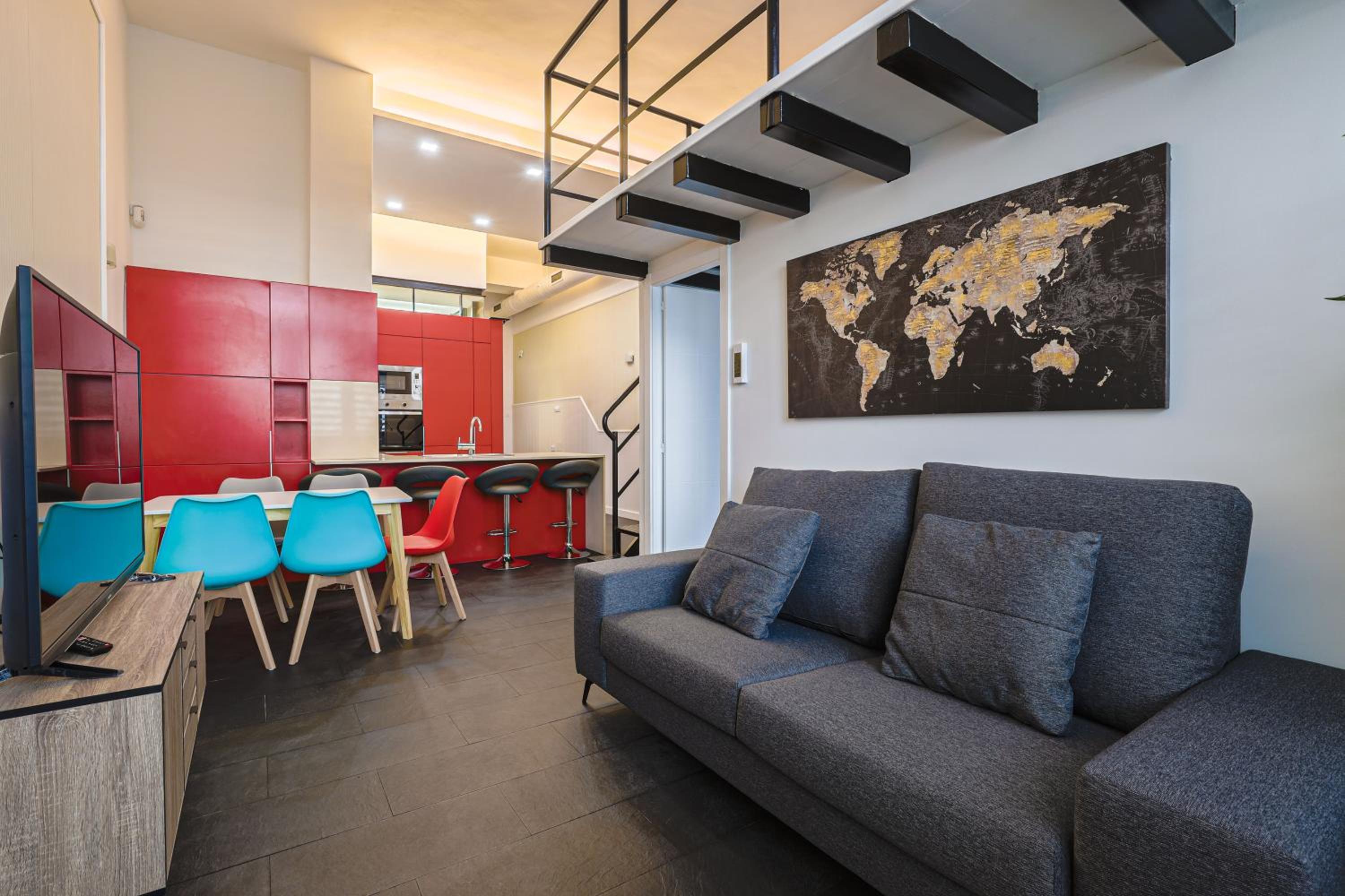 Apartamento - con niveles divididos
