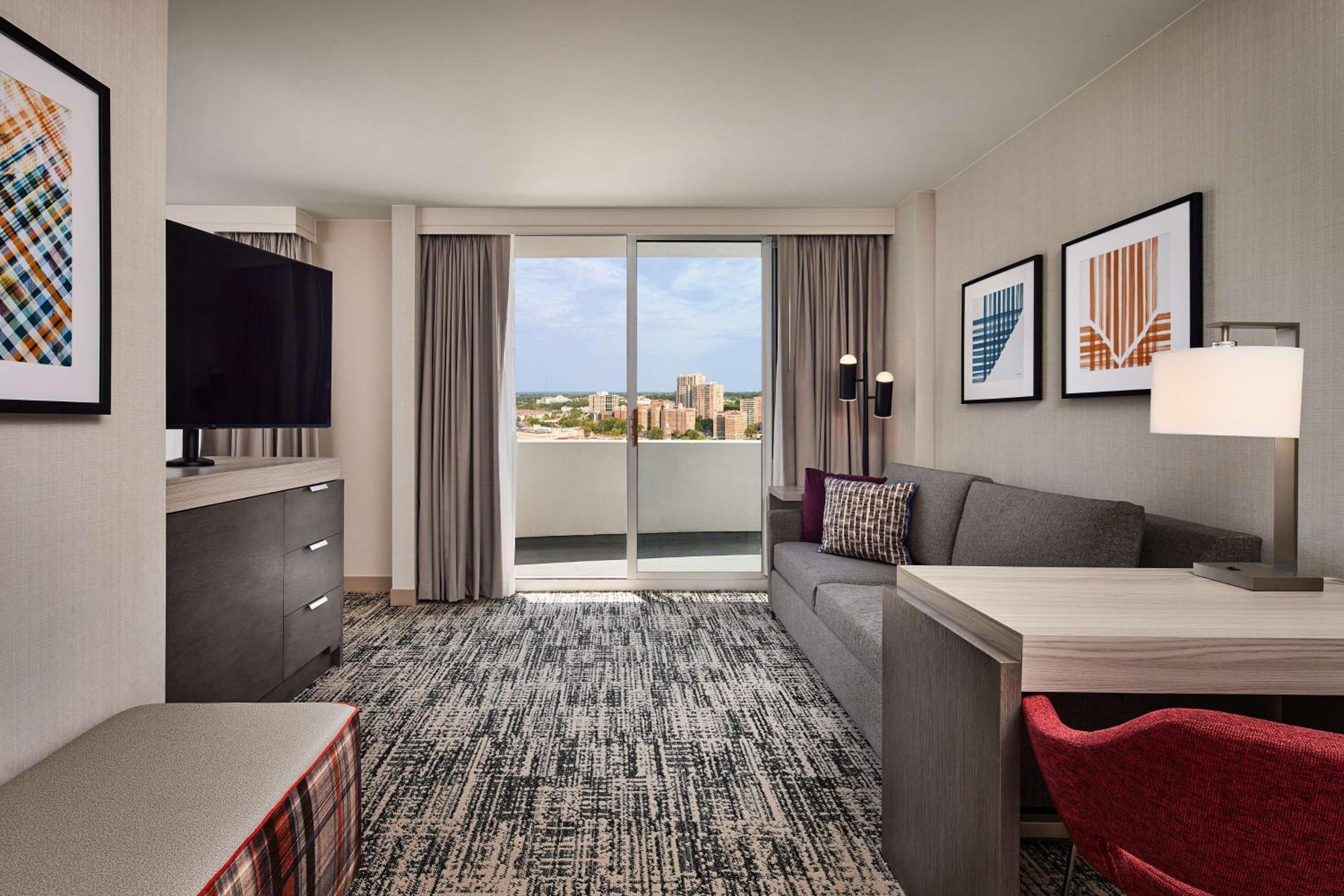 Deluxe King Studio Suite with Plaza View - Photo 3